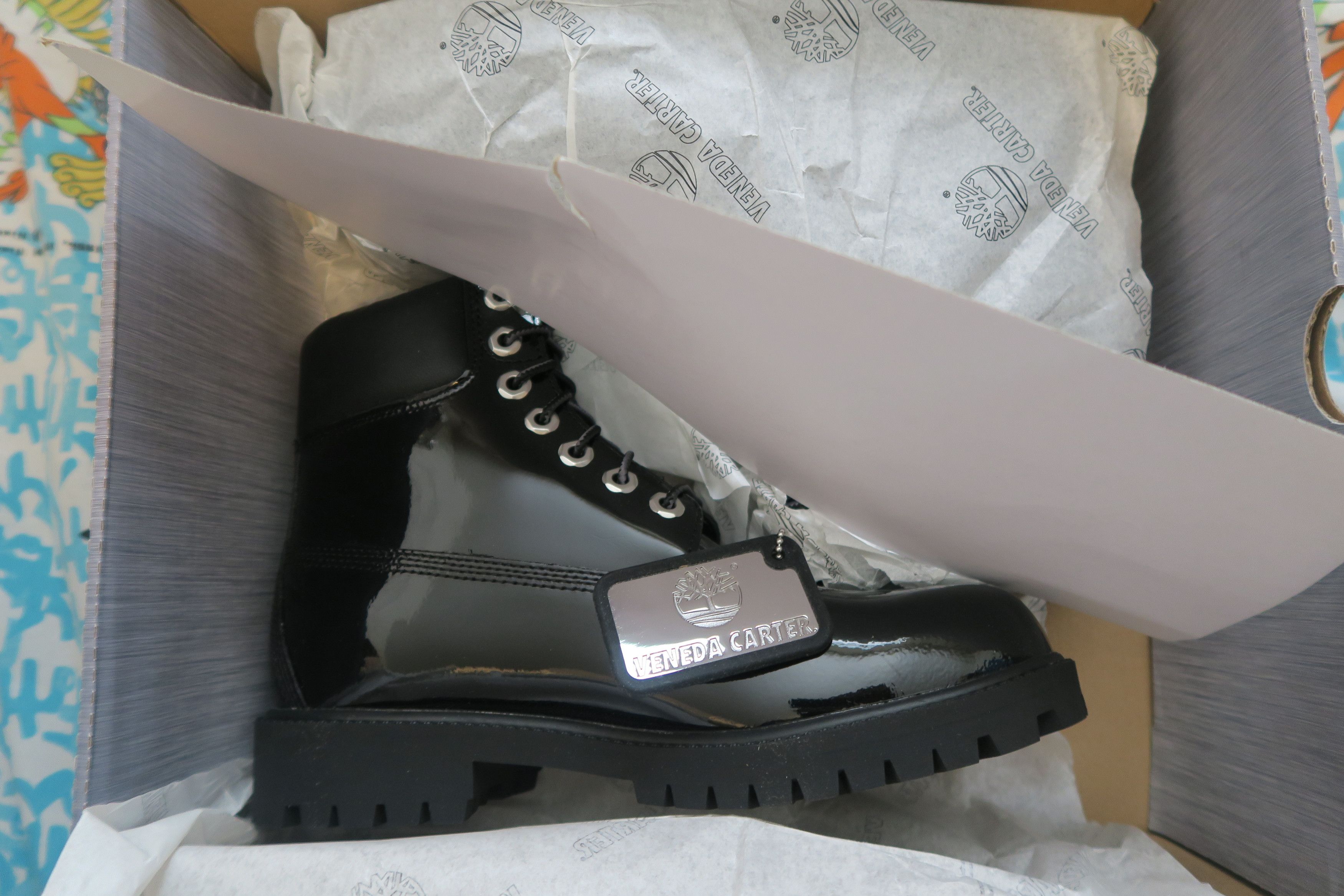 Timberland TIMBERLAND VENEDA CARTER 6 INCH BOOT BLACK Size US 7 / EU 40 - 6 Thumbnail