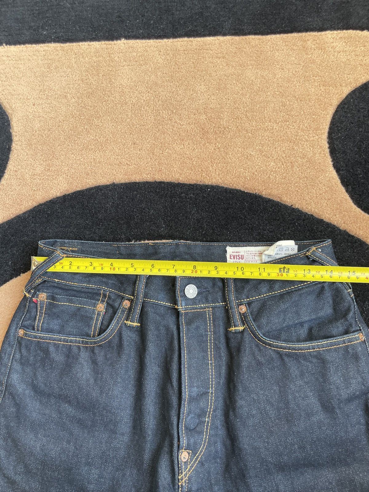 Evisu EVISU embroidery daicock style denim jeans!!size：29 Size US 29 - 8 Thumbnail