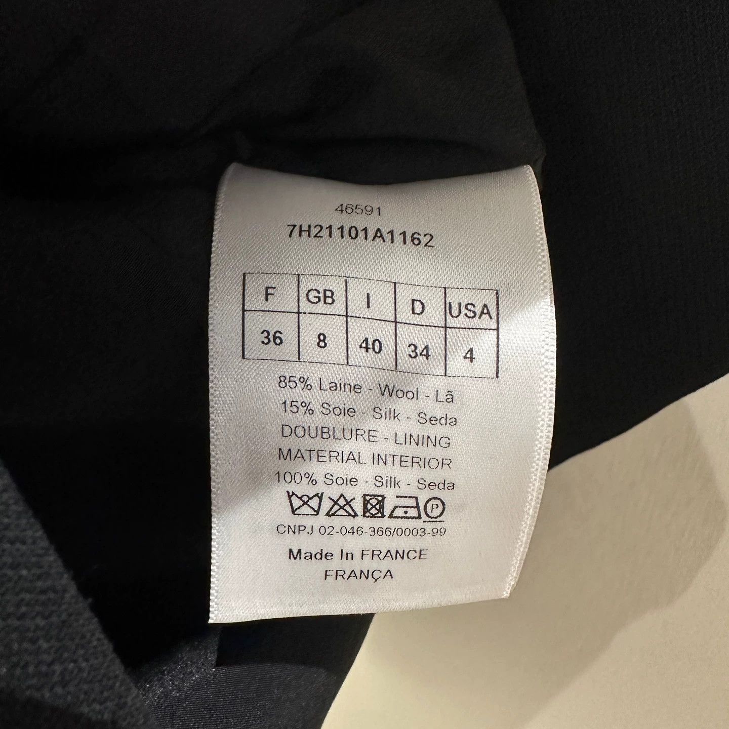 Dior Dior may359 women's DB hooded wool vest 36 Size XS / US 0-2 / IT 36-38 - 4 Thumbnail