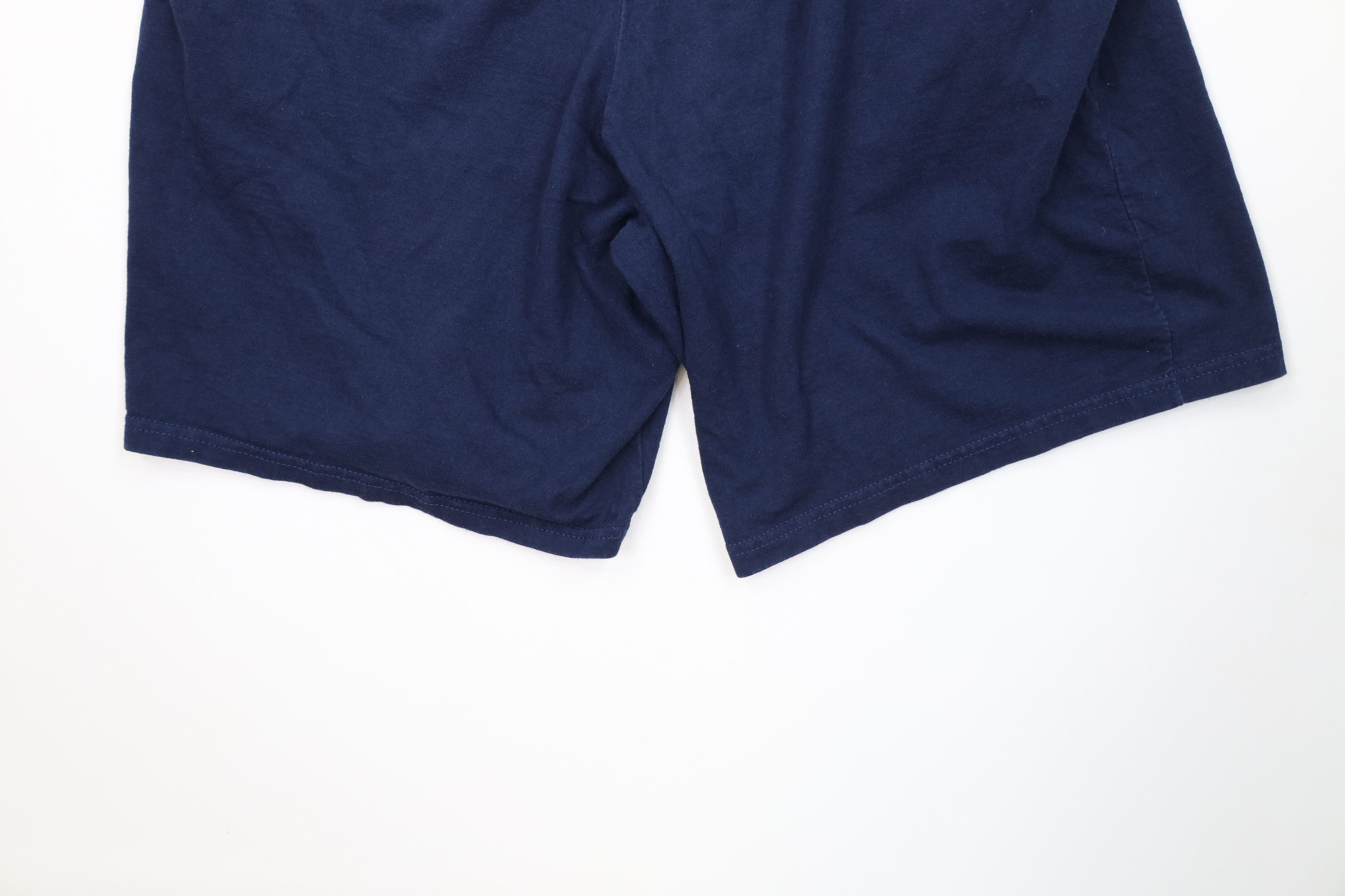 Vintage Vintage Y2K Streetwear Blank Above Knee Shorts Navy Blue Size US 34 / EU 50 - 13 Thumbnail