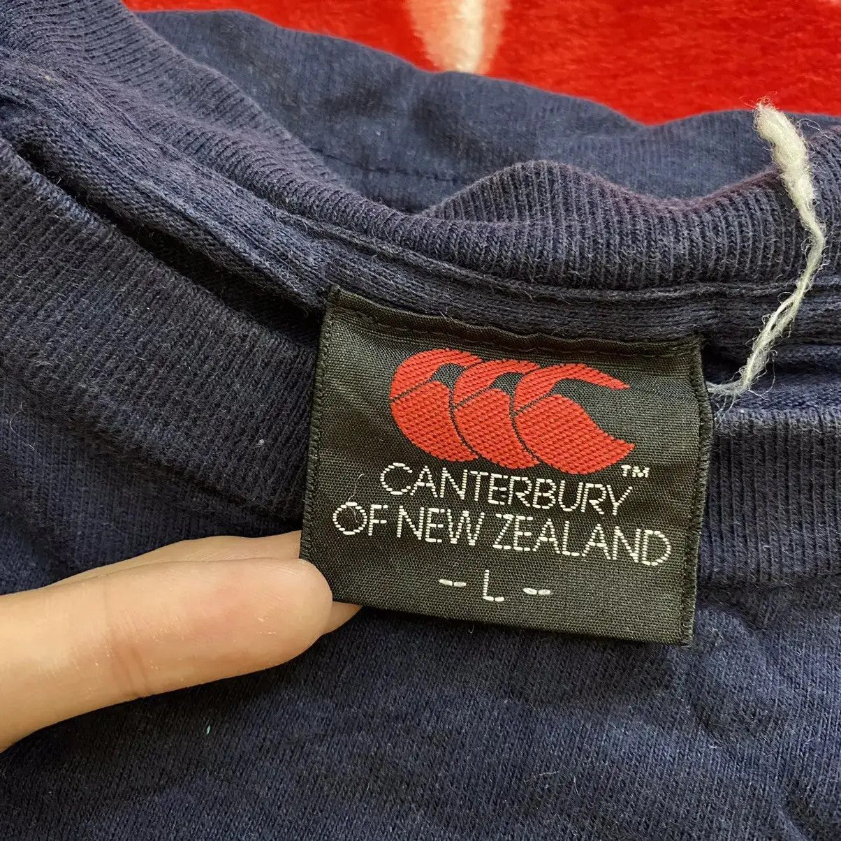 Canterbury of New Zealand Vintage CANTERBURY NEW ZEALAND x JAPAN Earthquake Tee Shirt Size US L / EU 52-54 / 3 - 5 Thumbnail