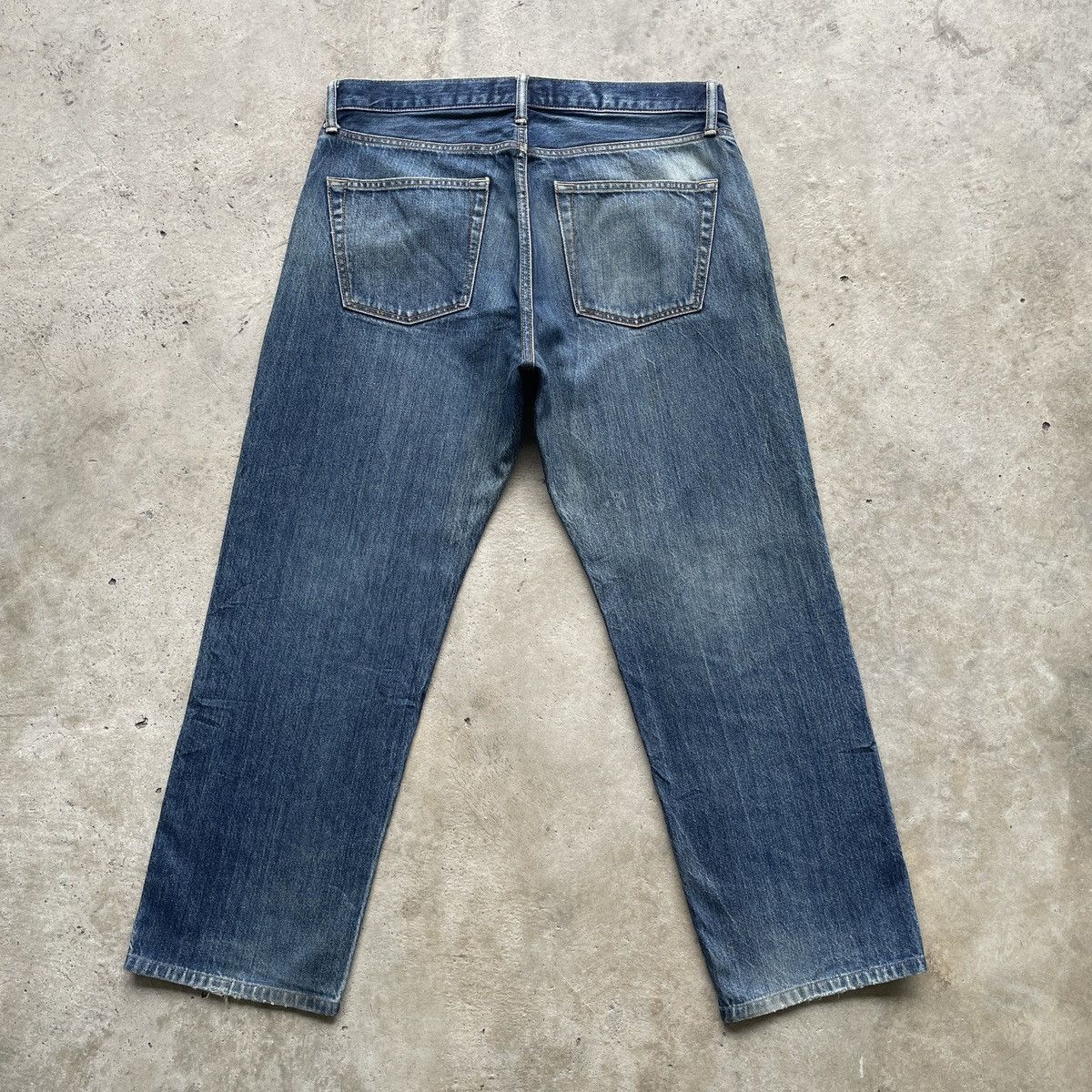 Japanese Brand Vintage Japanese Brand Mud Wash Jeans Faded Denim Pants W36 Size US 36 / EU 52 - 10 Thumbnail