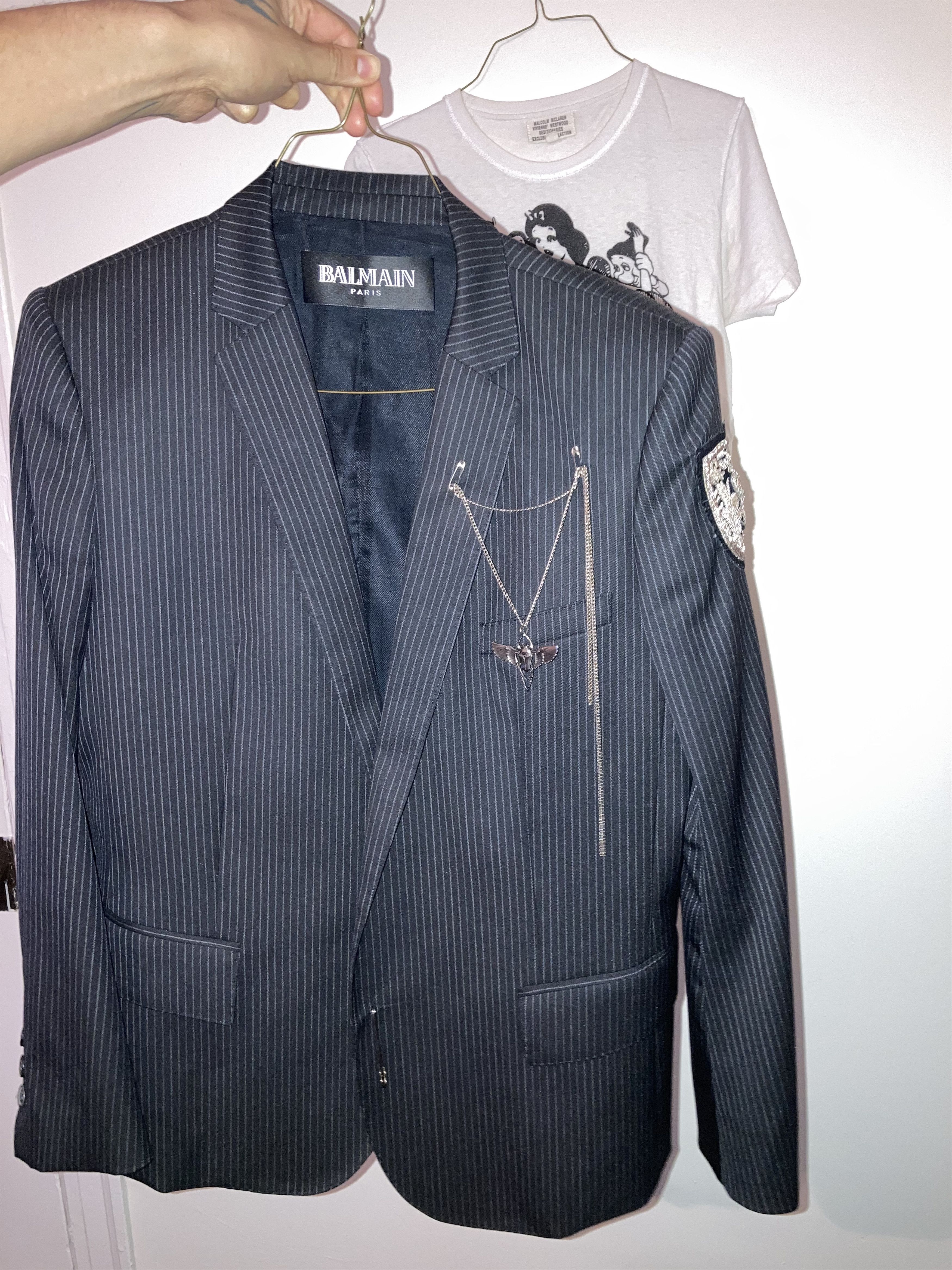 Balmain Balmain SS2011 Decarnin Period Scarab Blazer Size 42S - 1 Thumbnail