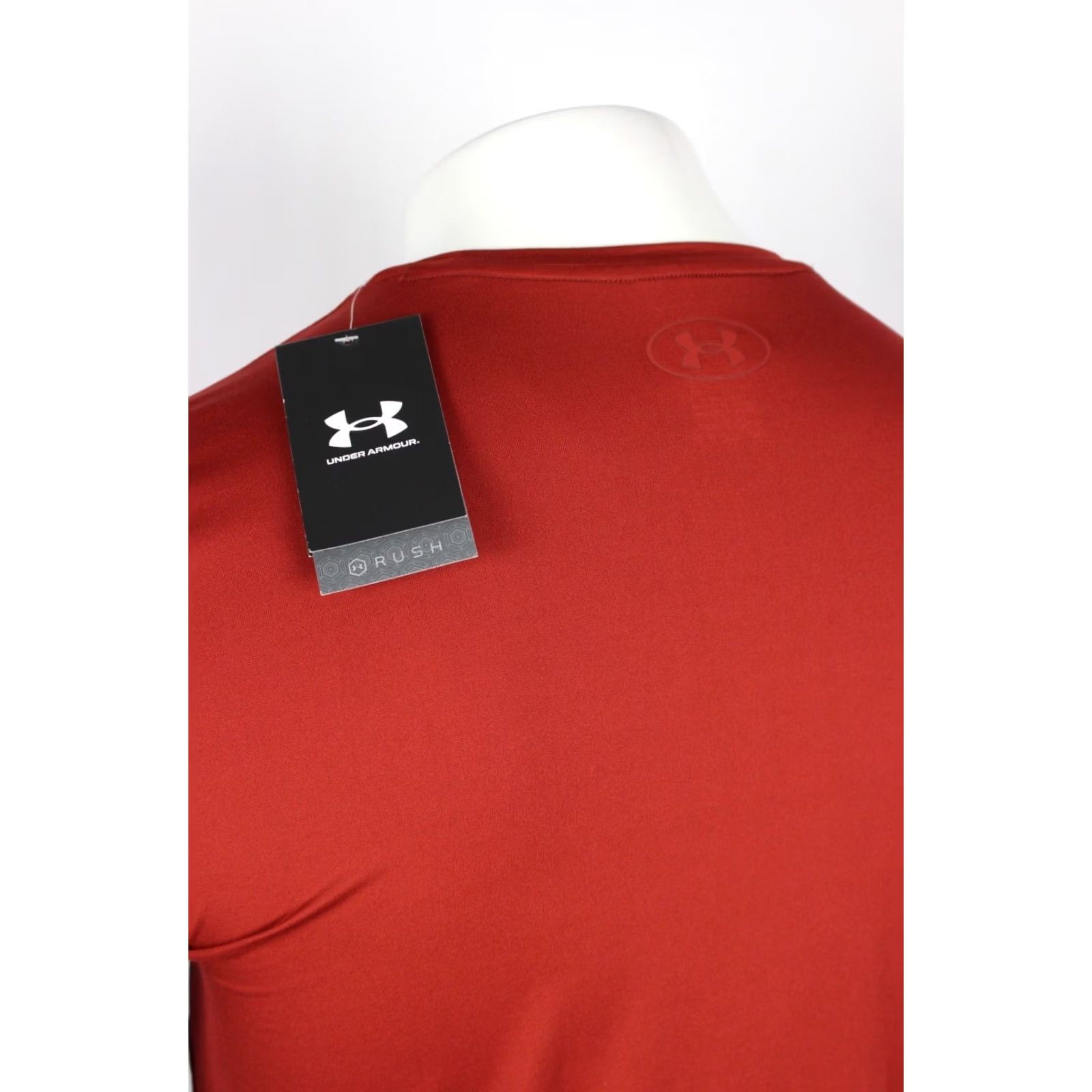 Under Armour Under Armour Men's Rush Vanish Energy Short Sleeve Shirt Small Orange 1383973 840 Size US S / EU 44-46 / 1 - 3 Thumbnail