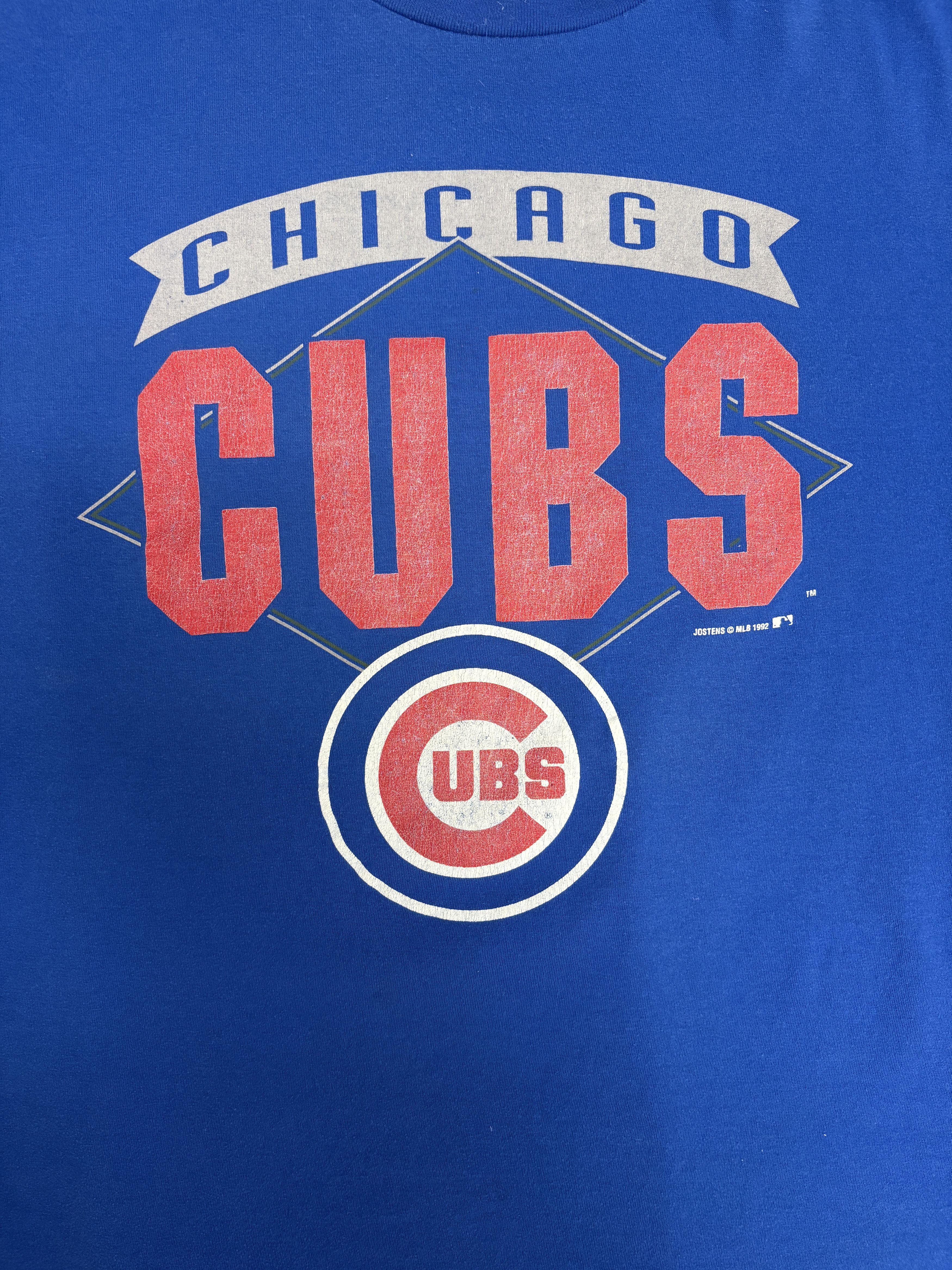 Vintage Chicago Cubs Vintage 90s Blue T-Shirt Tee Size US XXL / EU 58 / 5 - 2 Thumbnail