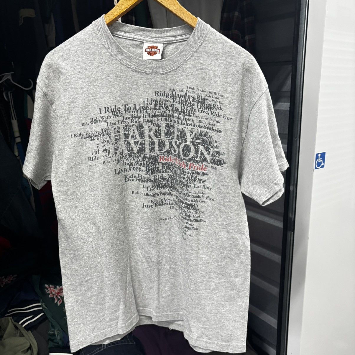 Harley Davidson Vintage Harley Davidson Double Sided Graphic Tee Size US L / EU 52-54 / 3 - 1 Thumbnail