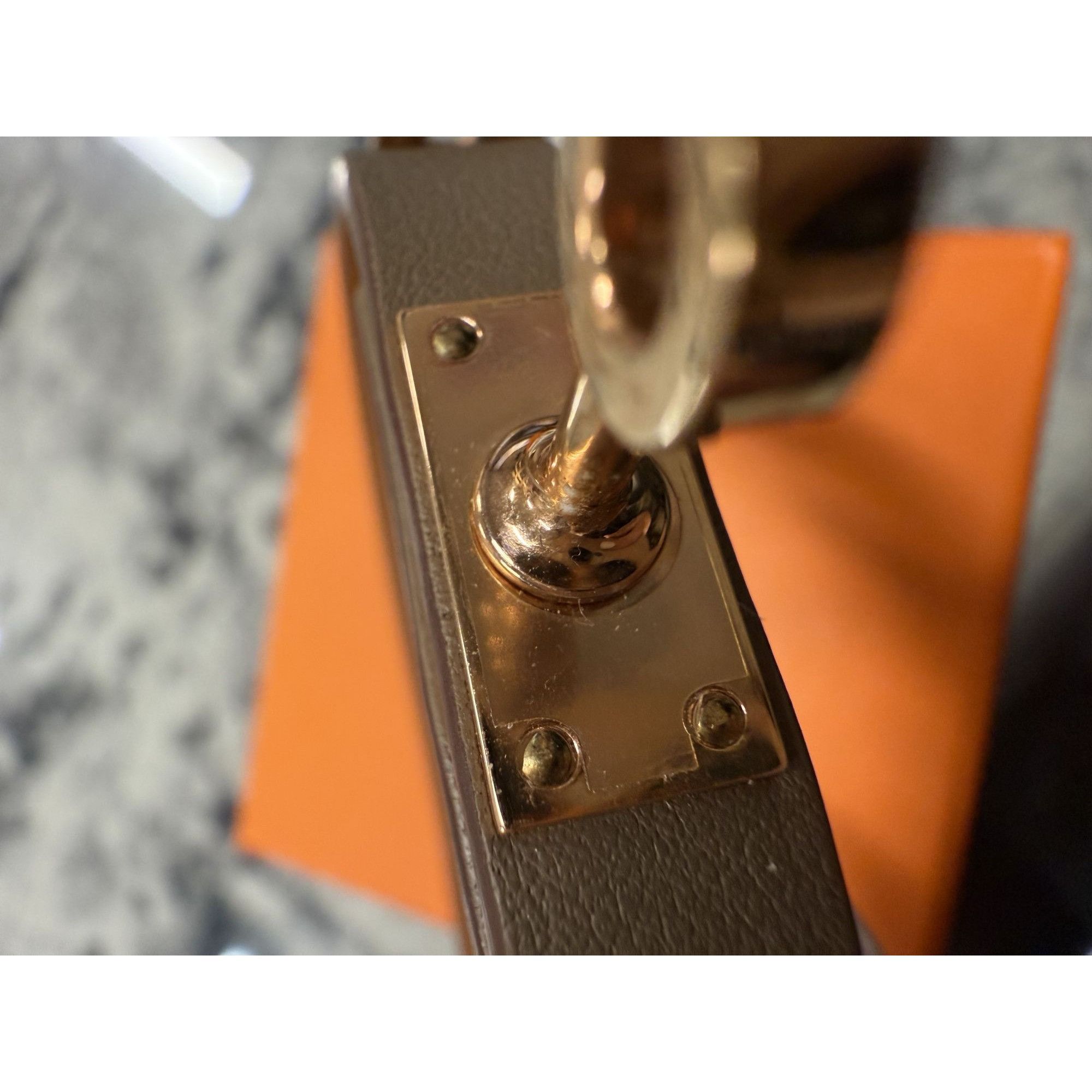 Hermes Hermès Kelly Double Tour Bracelet Leather & Gold Hardware Br Size ONE SIZE - 12 Thumbnail