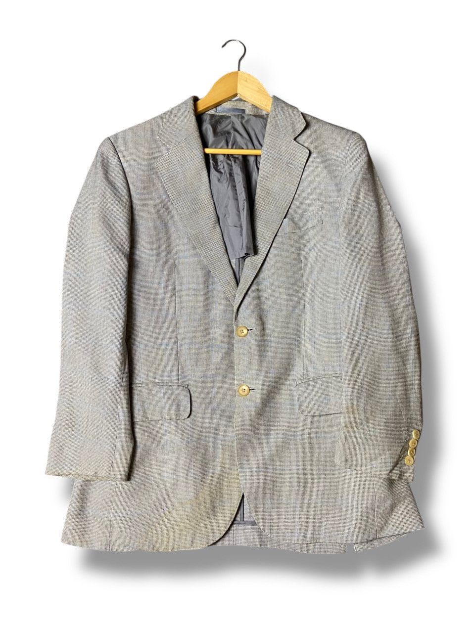Burberry × Japanese Brand × Vintage Vintage Burberry London Light Blazer (125) Size US XXS / EU 40 - 1 Thumbnail