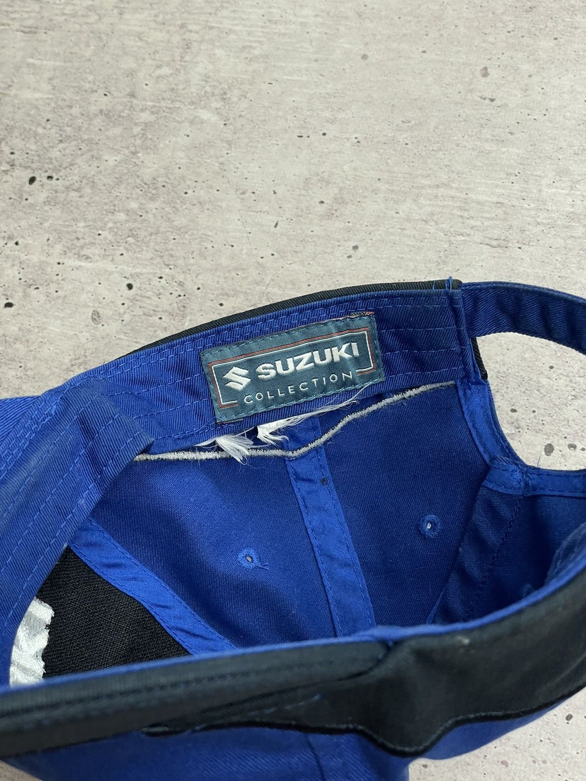 Vintage Suzuki Cap Hat Vintage Racing Big Logo Moto Size ONE SIZE - 8 Thumbnail