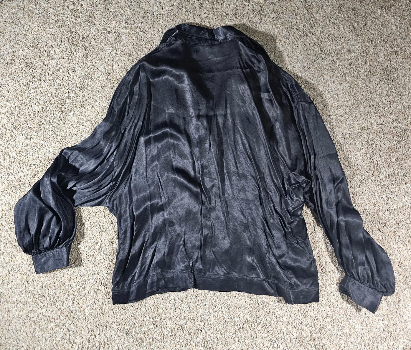 Topshop Topshop US10 Black Button up Size L / US 10 / IT 46 - 6 Thumbnail