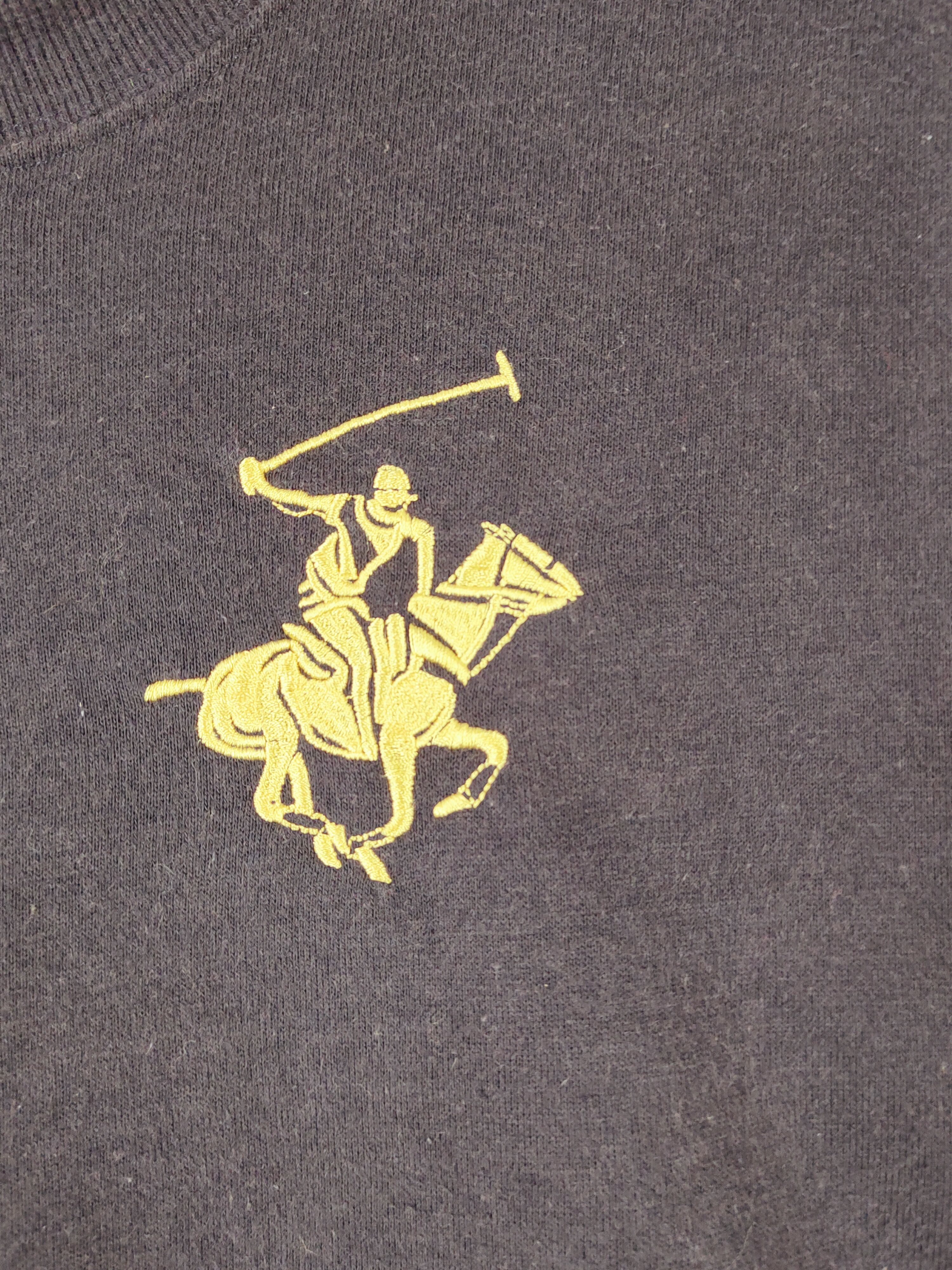 Beverly Hills Polo Club × Japanese Brand × Vintage Baverly Hills Polo Club Navy Sweatshirts #W420 Size L / US 10 / IT 46 - 5 Thumbnail