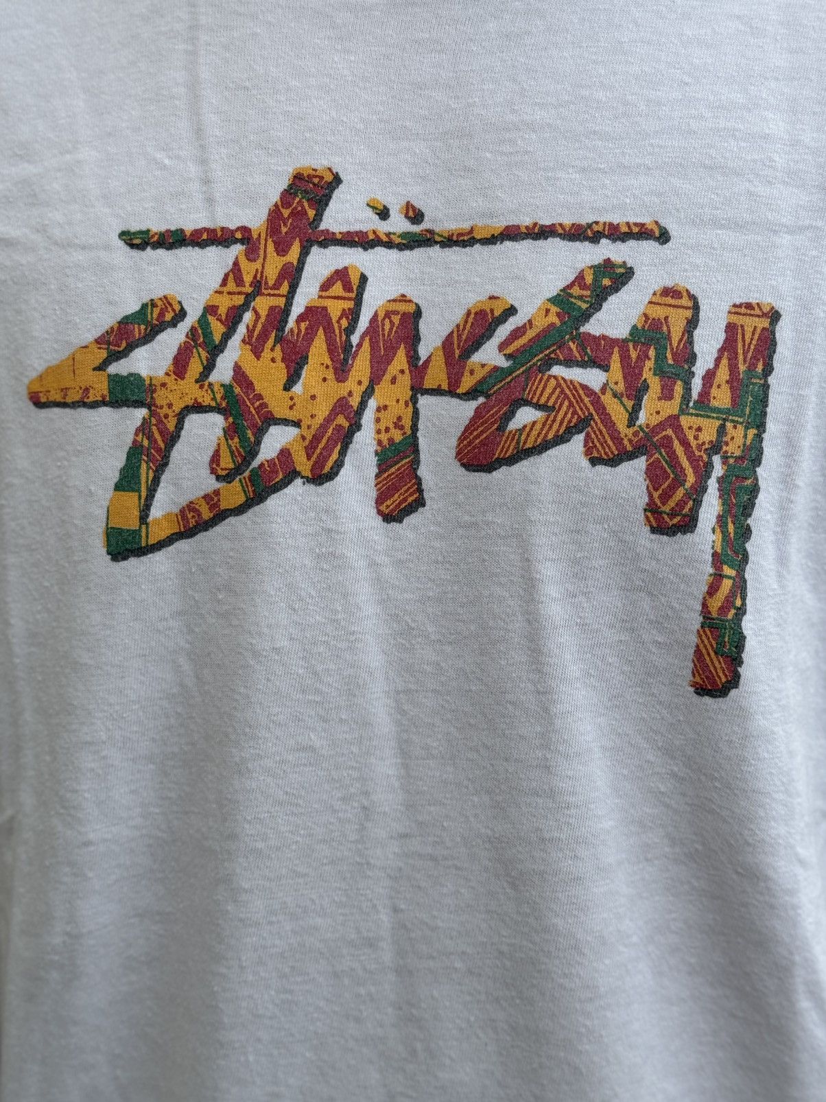 Stussy Stussy Authentic Reggae Logo Tshirt Size US M / EU 48-50 / 2 - 3 Thumbnail