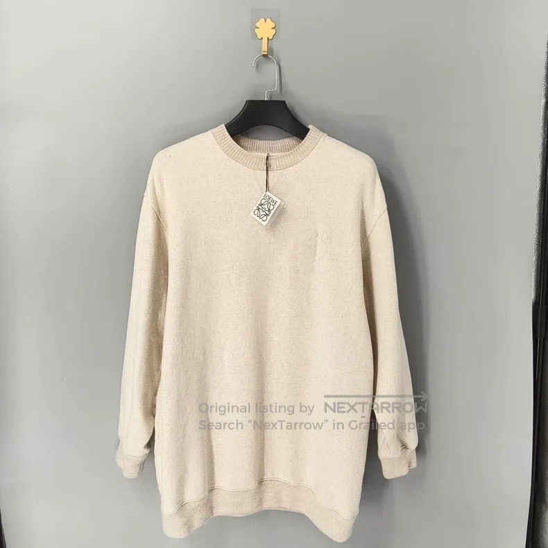 Loewe Loewe Embroidered Logo Long Sweatshirt Size S / US 4 / IT 40 - 1 Thumbnail