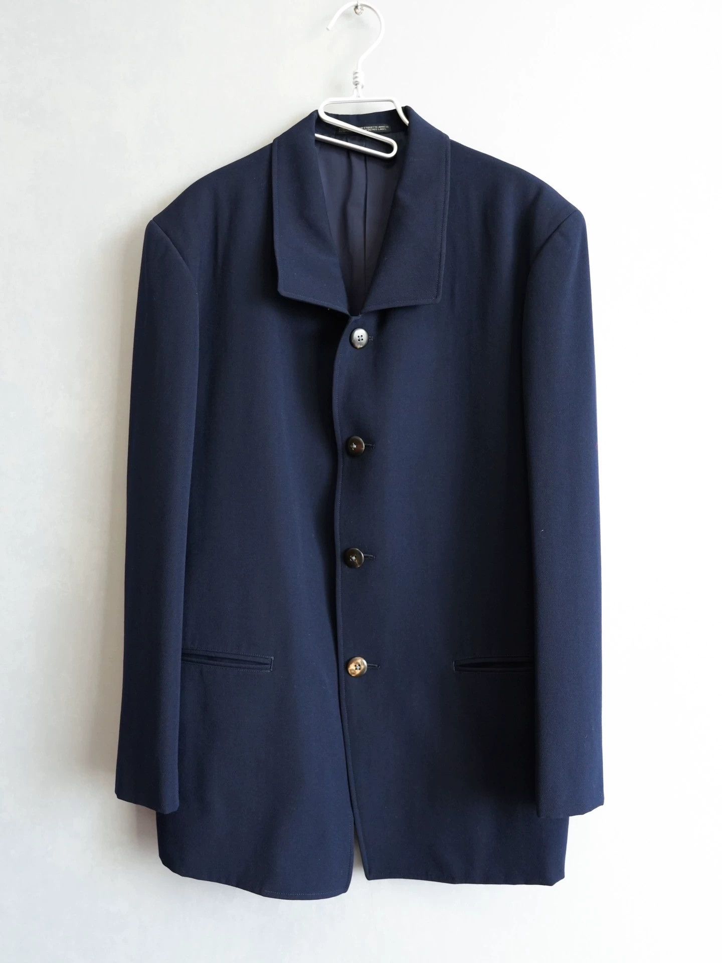 Yohji Yamamoto Yohji Yamamoto 88AW 4B Wool Jacket J30 Size US M / EU 48-50 / 2 - 1 Thumbnail