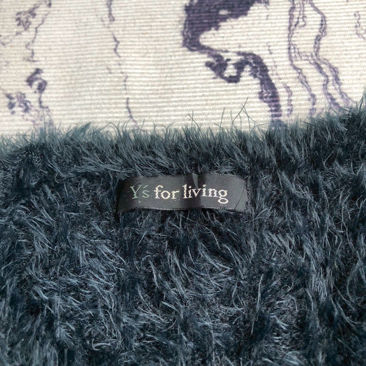 Y's Y’s for Living Fuzzy Knit Cardigan Size S / US 4 / IT 40 - 6 Thumbnail
