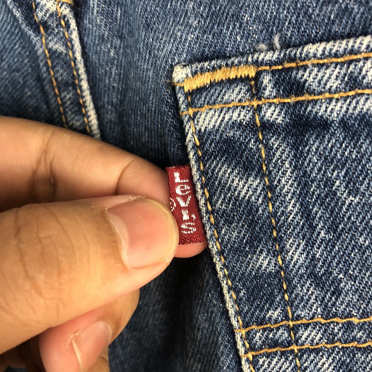 Levi's Levis 501 Blue Denim jeans Pants #A2601 Size 31" - 17 Thumbnail