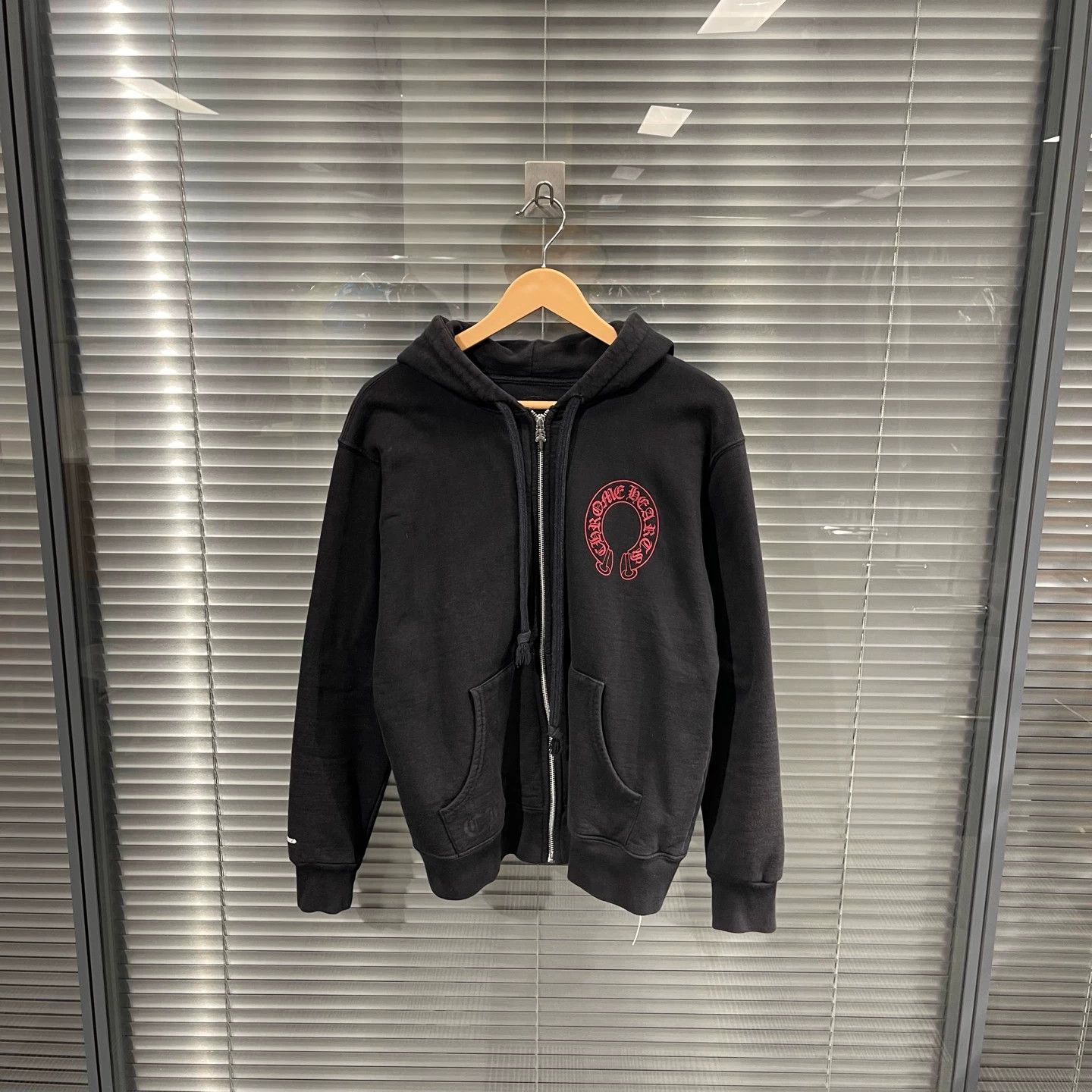Chrome Hearts Chrome Hearts Red Horseshoe Phantom Cross Zip Jacket M Size US M / EU 48-50 / 2 - 1 Thumbnail