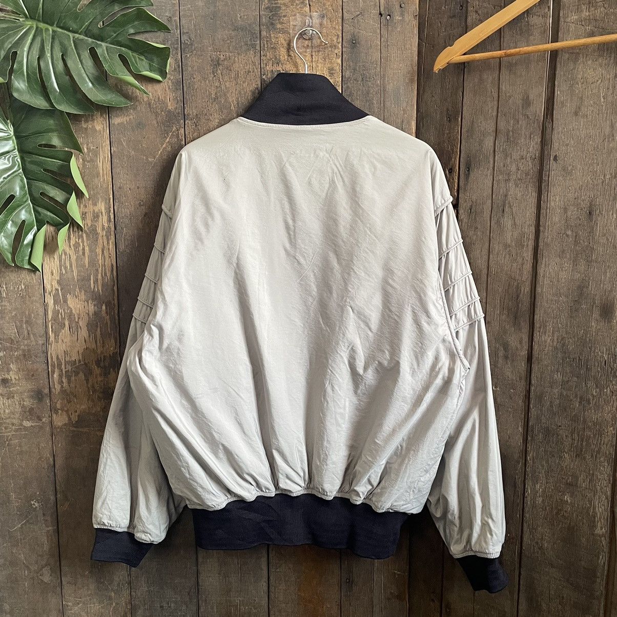 Vintage Vintage HKS Oil Splash Bomber Jacket Size US L / EU 52-54 / 3 - 2 Thumbnail