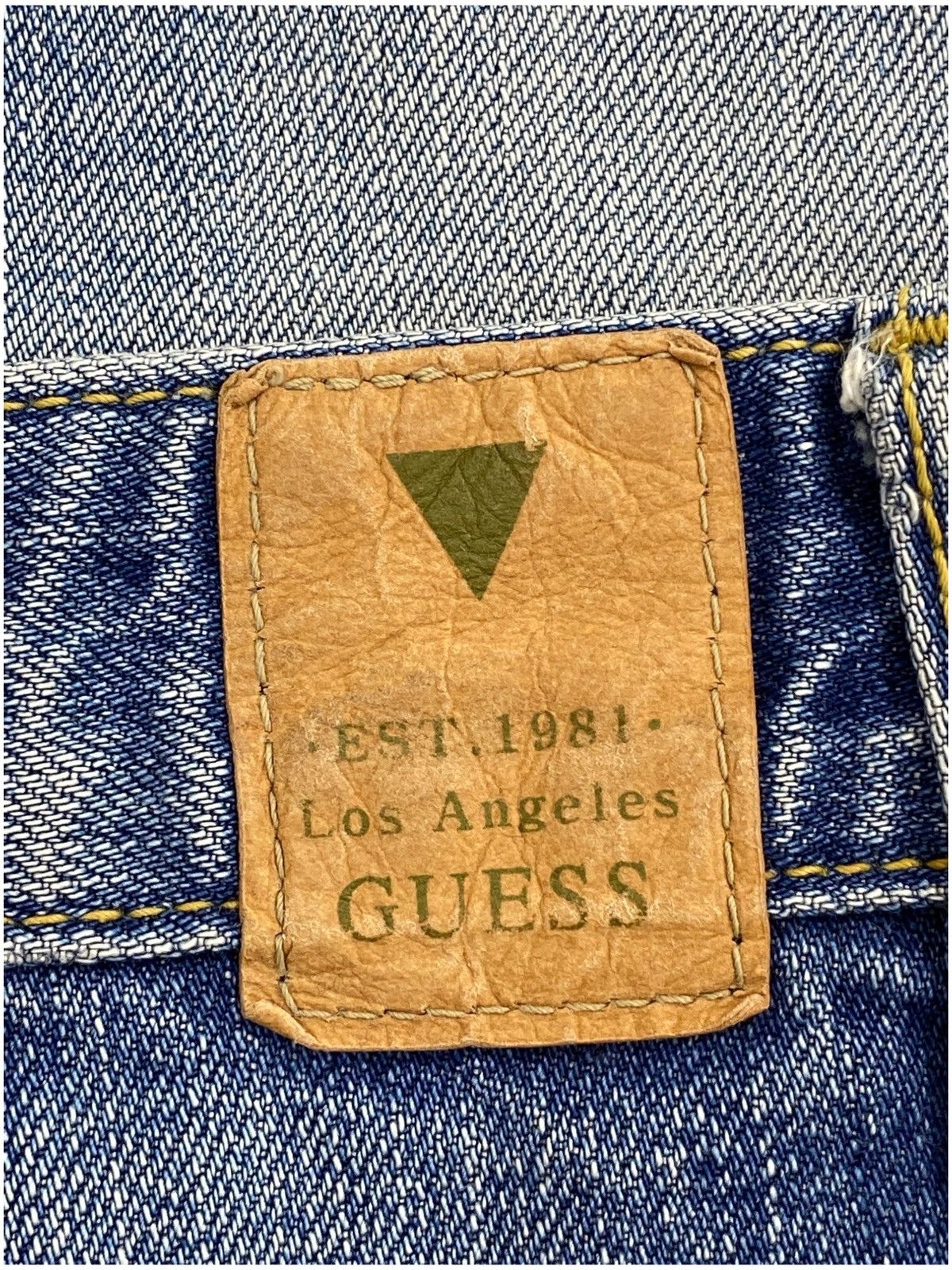Guess Vintage Guess 1981’s Los Angeles Faded Wash Style Jeans Size US 30 / EU 46 - 20 Thumbnail