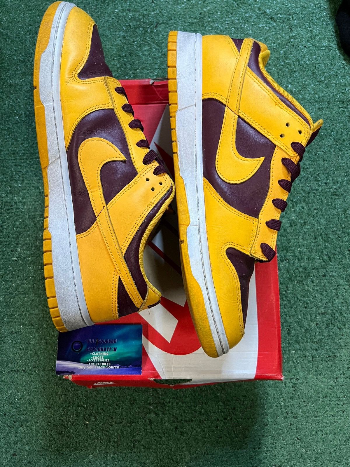 Nike Nike dunk low Arizona state size 12men/13.5women Size US 12 / EU 45 - 4 Thumbnail