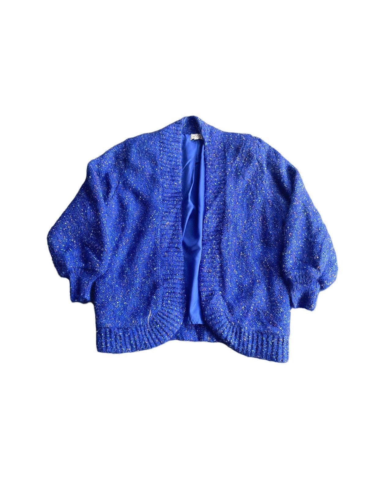 Vintage Vintage Mohair Bel Sogno Art Knit Jacket Size M / US 6-8 / IT 42-44 - 1 Thumbnail