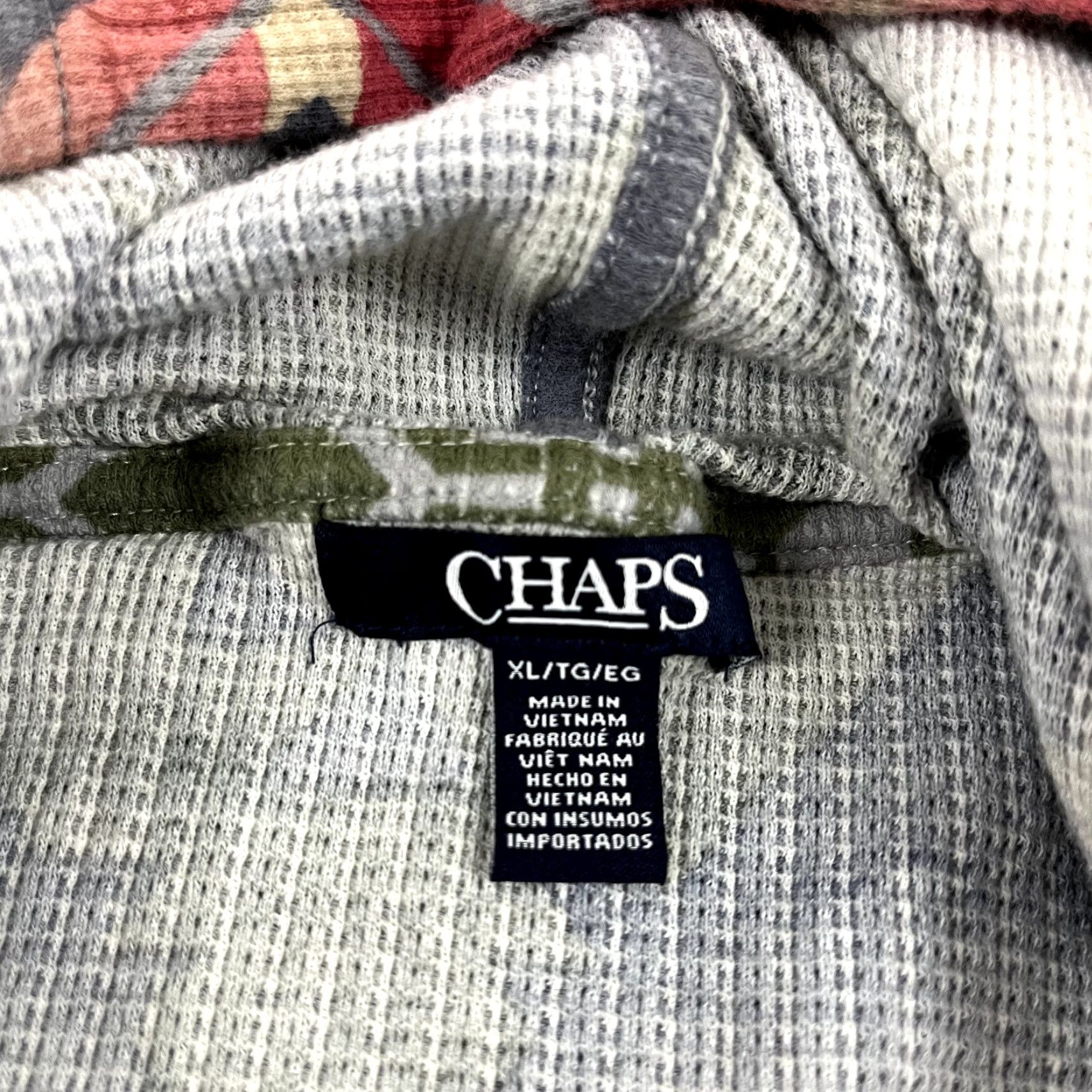 Chaps CHAPS Jacket Womens XL Aztec Southwestern Lightweight Hoodie Pullover Size XL / US 12-14 / IT 48-50 - 2 Thumbnail