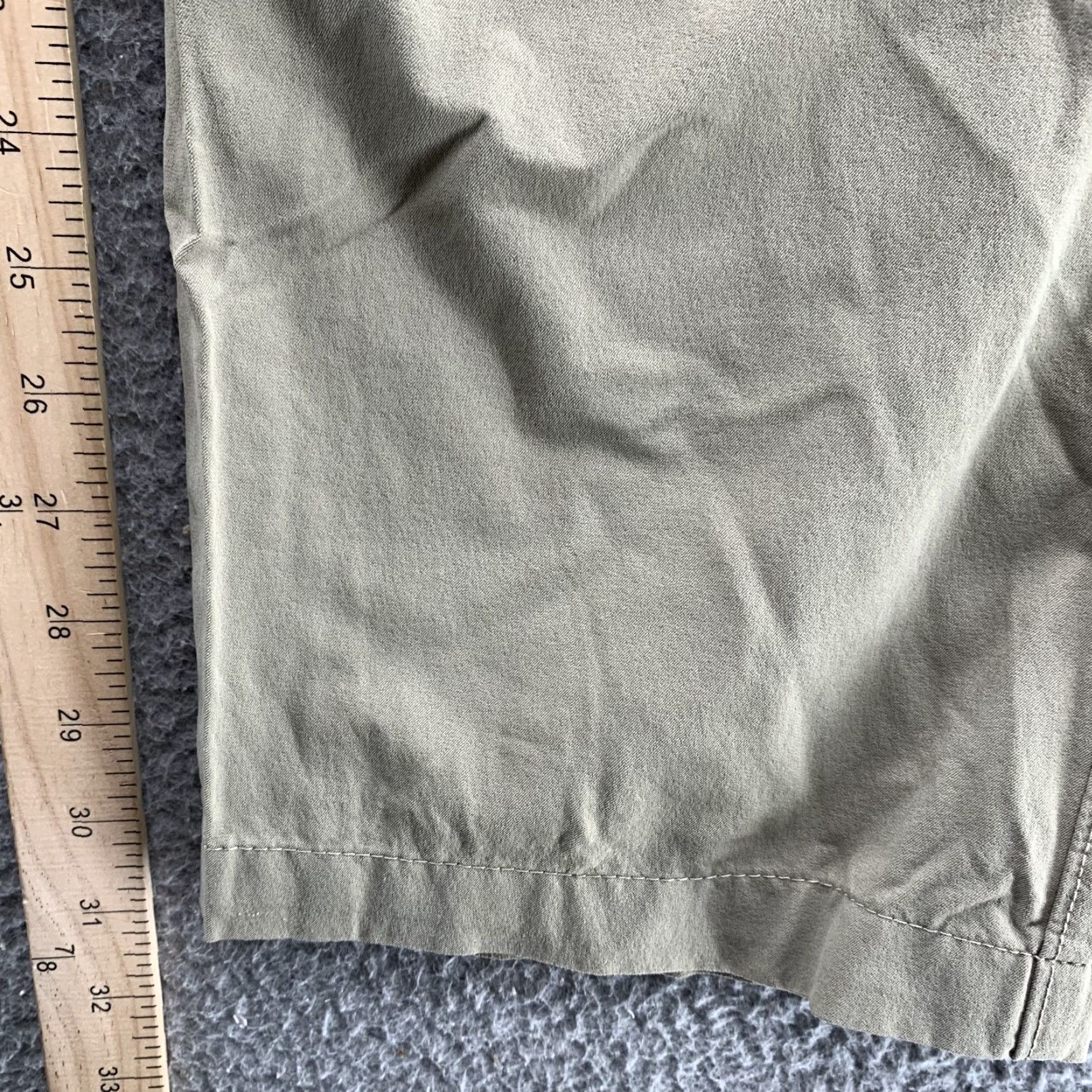Bonobos Under Armour Pants Mens 35x31 Khaki Chino Performance Tech Golf Drive Flex Breathable Lightweight 35x31 Mens Clothing Pants Regular Beige 90s? Size US 35 - 3 Thumbnail