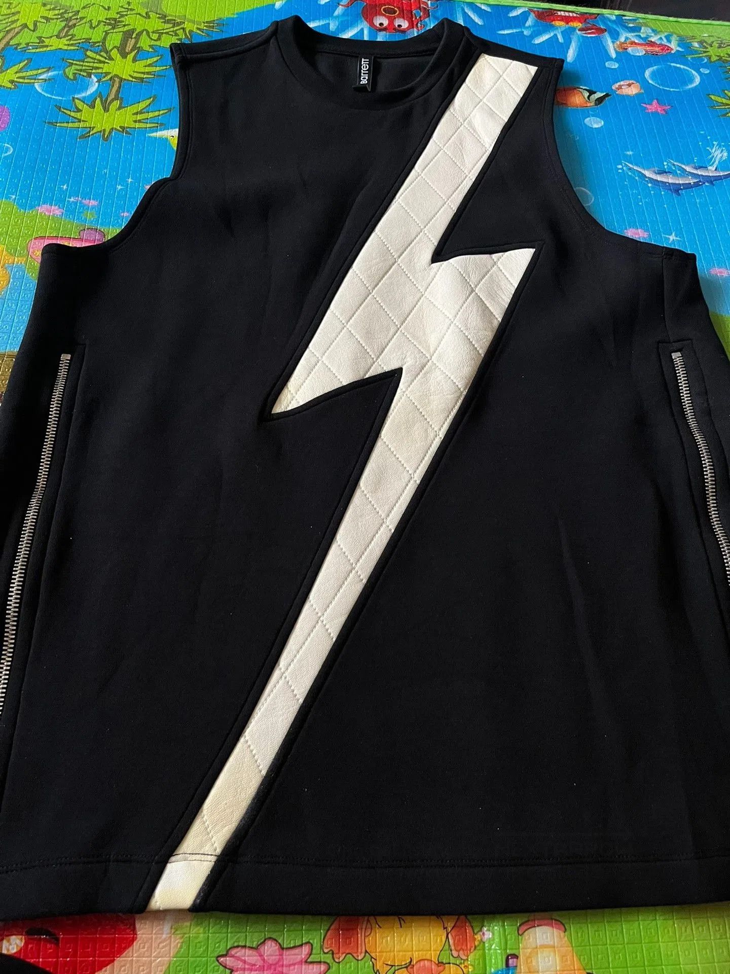 Neil Barrett Neil Barrett Black Lightning Vest. Size US S / EU 44-46 / 1 - 1 Thumbnail