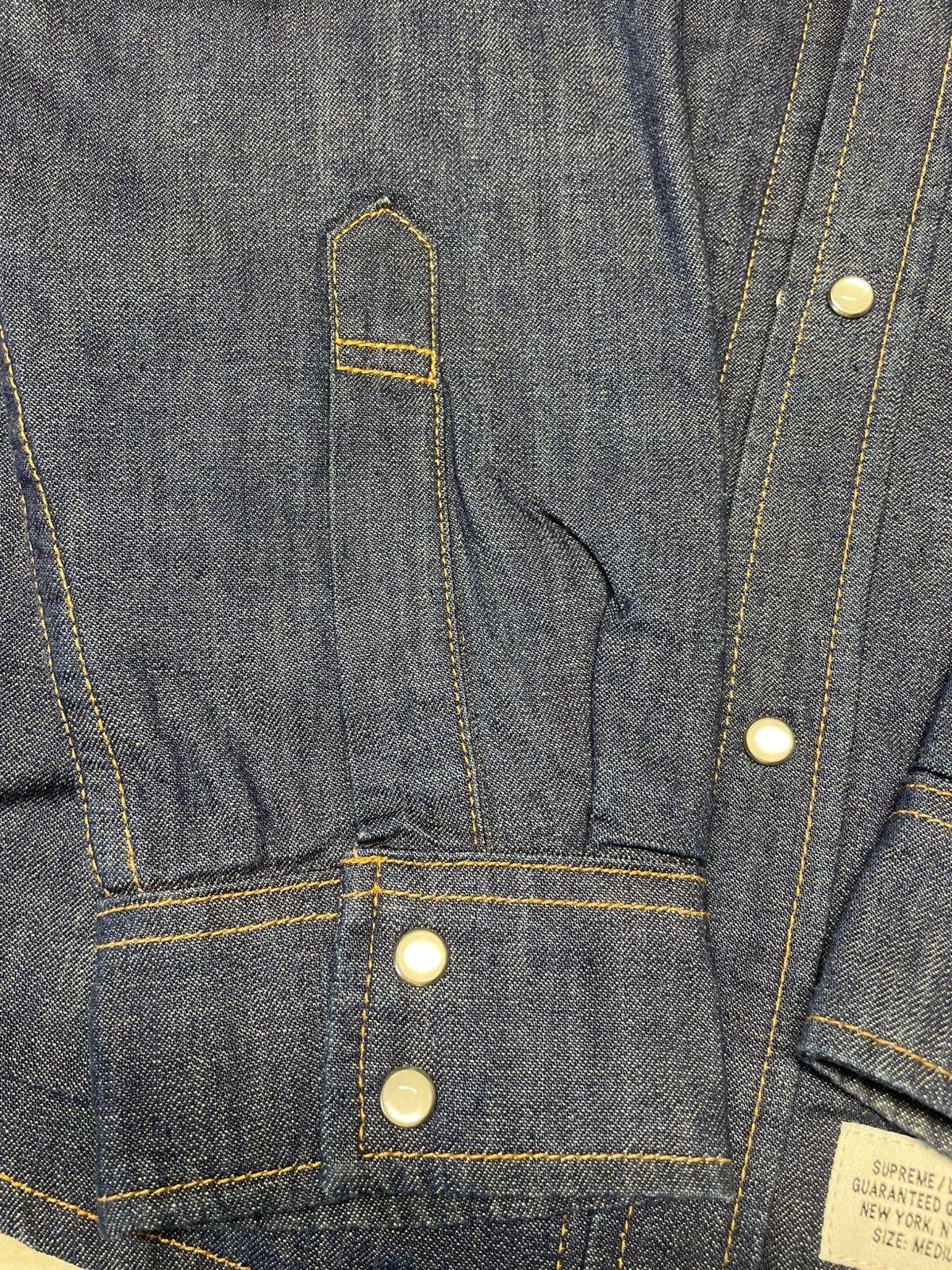 Levi's × Supreme Supreme FW13 western denim button up quilted Size US M / EU 48-50 / 2 - 13 Thumbnail