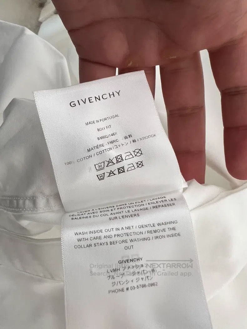 Givenchy Givenchy Size42 White Shirt (Size 42) Size US M / EU 48-50 / 2 - 6 Thumbnail