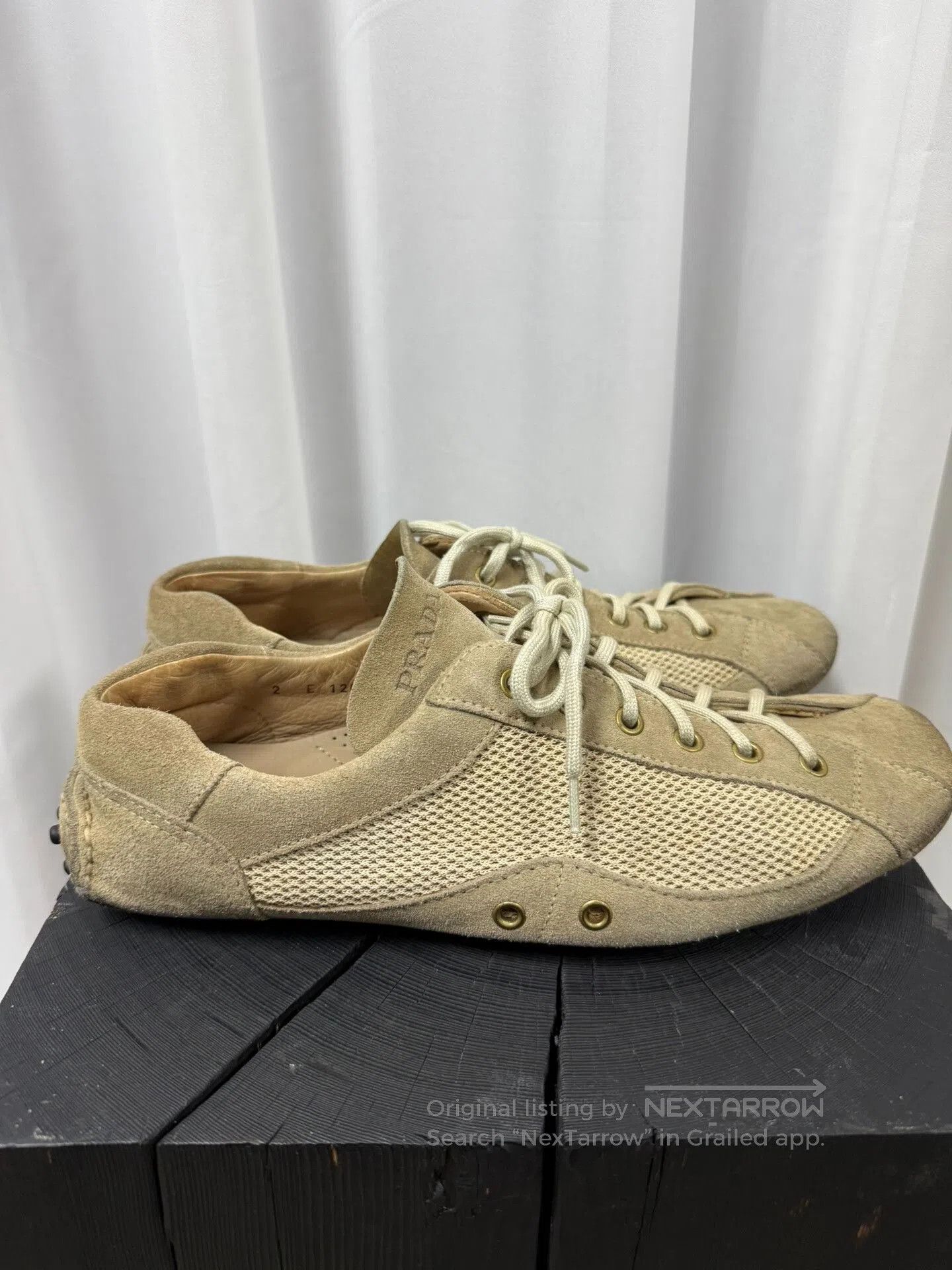 Prada PRADA Suede Racing Shoes Size 43. Size US 10 / EU 43 - 3 Thumbnail