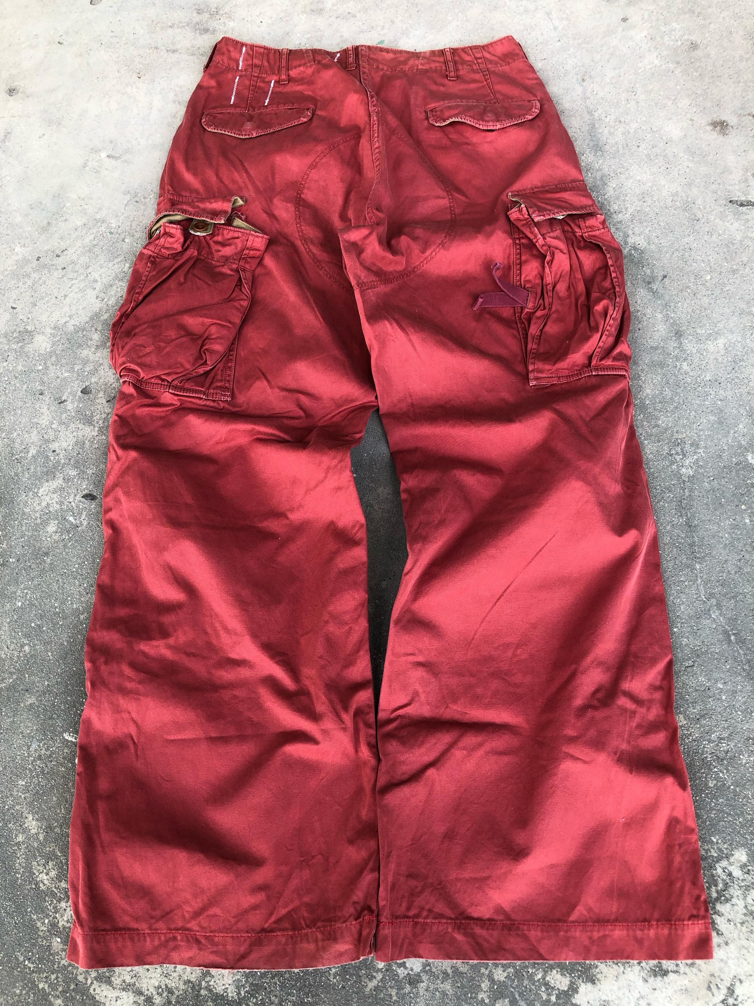 Kapital × Kapital Kountry Kapital Red Eiger Saction Cargo Size US 29 - 2 Thumbnail