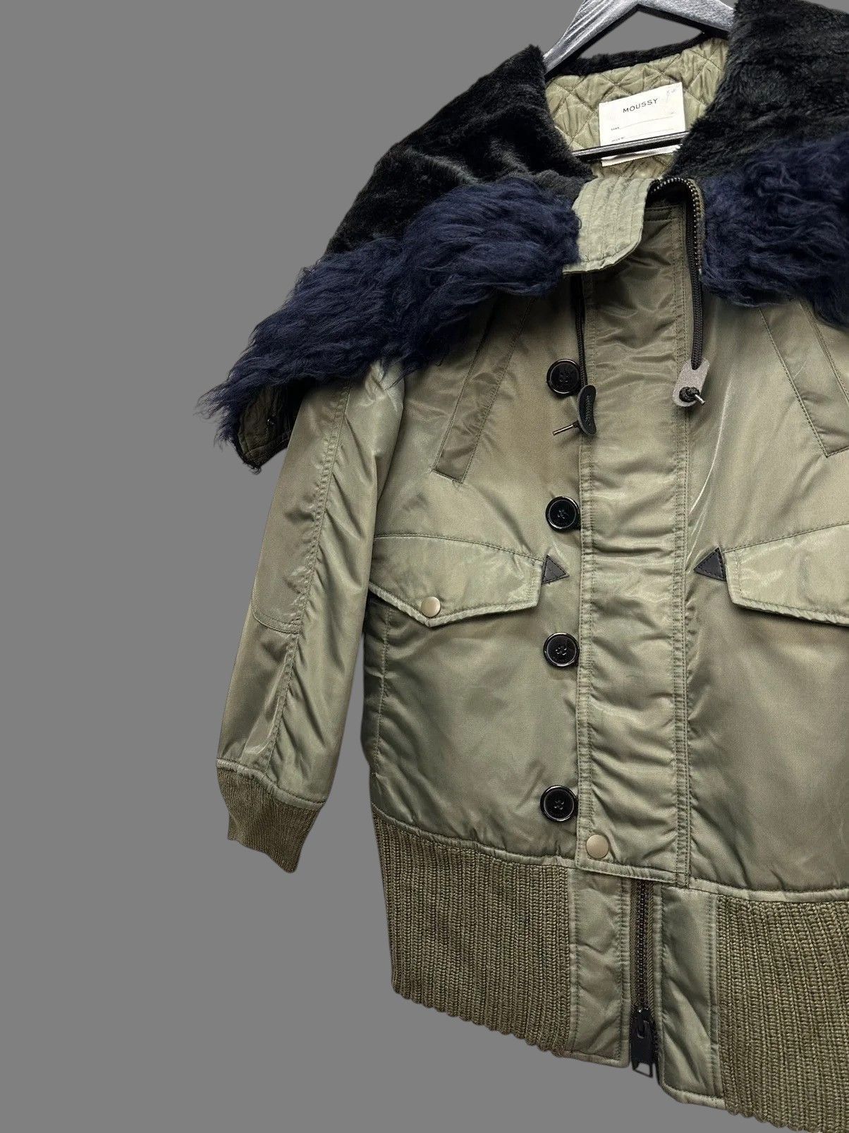 Other Y2K MA1 Retro MILITARY MENS GOA Bomber Jacket Fur M Size US M / EU 48-50 / 2 - 6 Thumbnail