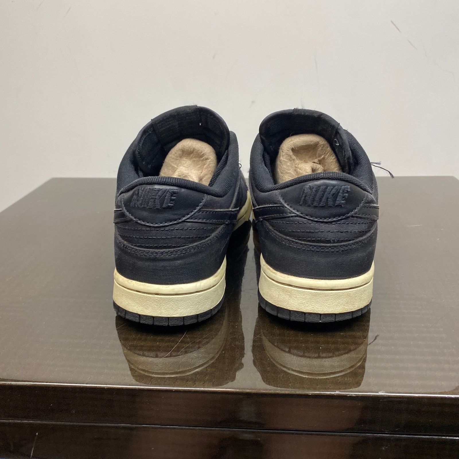 Nike Nike Dunk Low Black Canvas Sneakers Shoes Men's 8 Streetwear Size US 8 / EU 41 - 4 Thumbnail