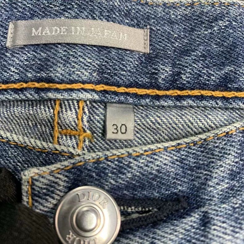 Dior Dior Letter-labeled casual jeans 2502-Nextarrow Size US 30 / EU 46 - 4 Thumbnail