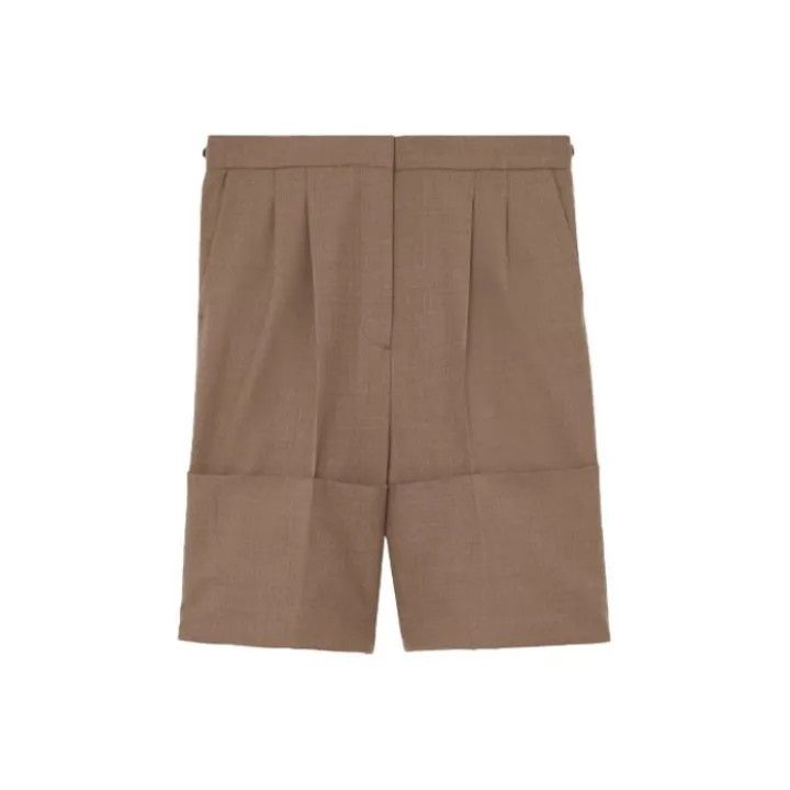 ショートパンツ BURBERRY Women Shorts  Burmudas 8106440 C2386 Beige Burberry BURBERRY Women Shorts & Burmudas 8106440 C2386