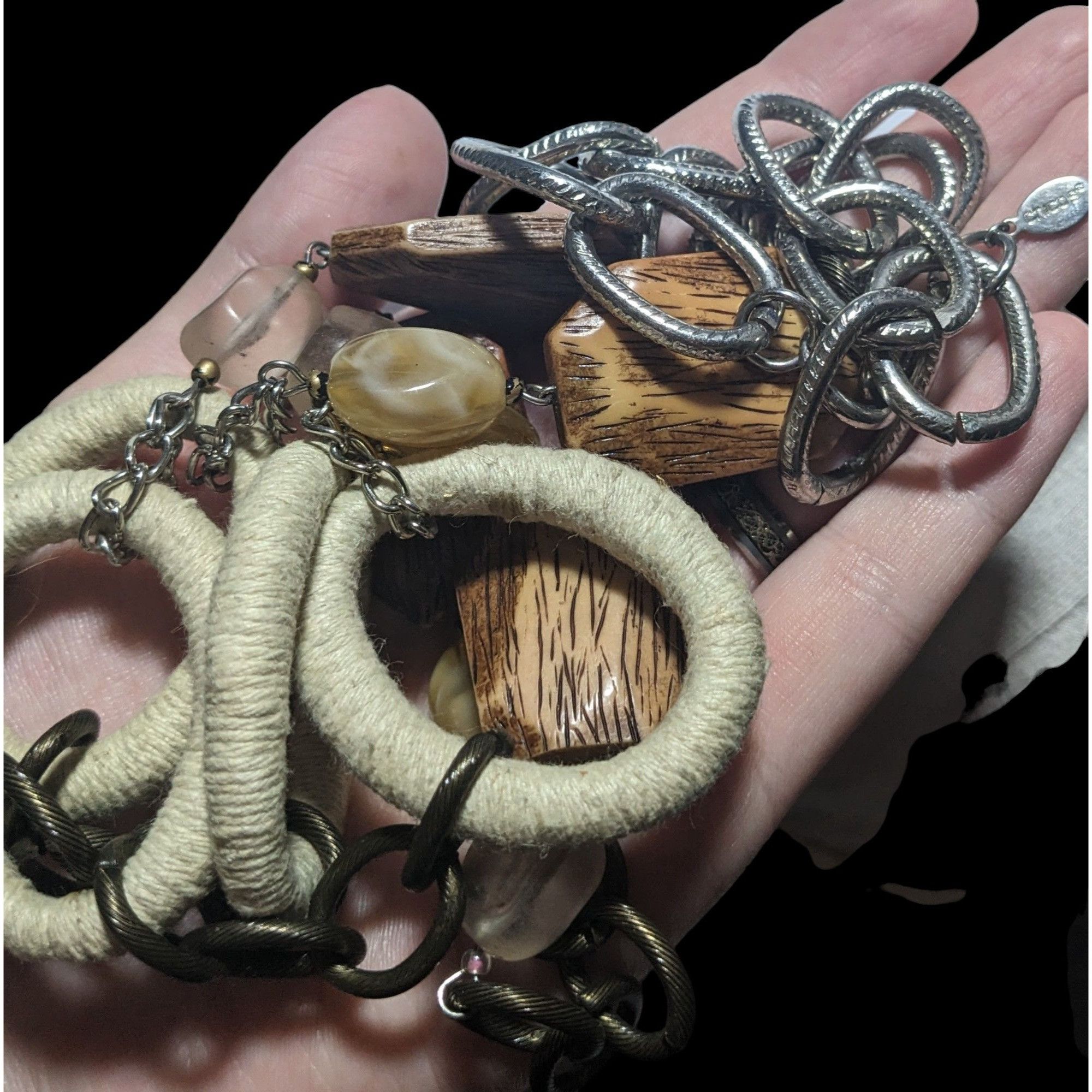 Chicos Chico's Earthy Bohemian Statement Necklace Size ONE SIZE - 6 Thumbnail