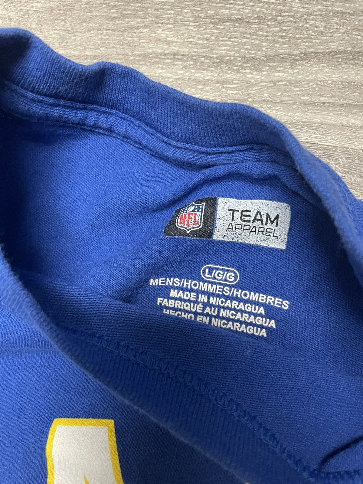 Other Los Angeles Rams Tee Size L – Fanatics NFL Team Shirt Cotton Size US L / EU 52-54 / 3 - 5 Thumbnail