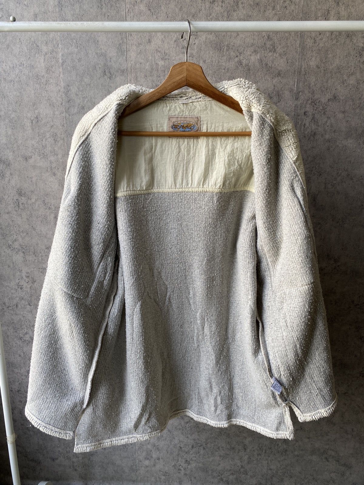 Gramicci Vintage 90s Gramici Deep Pile Design Fleece Shirt Size US M / EU 48-50 / 2 - 9 Thumbnail