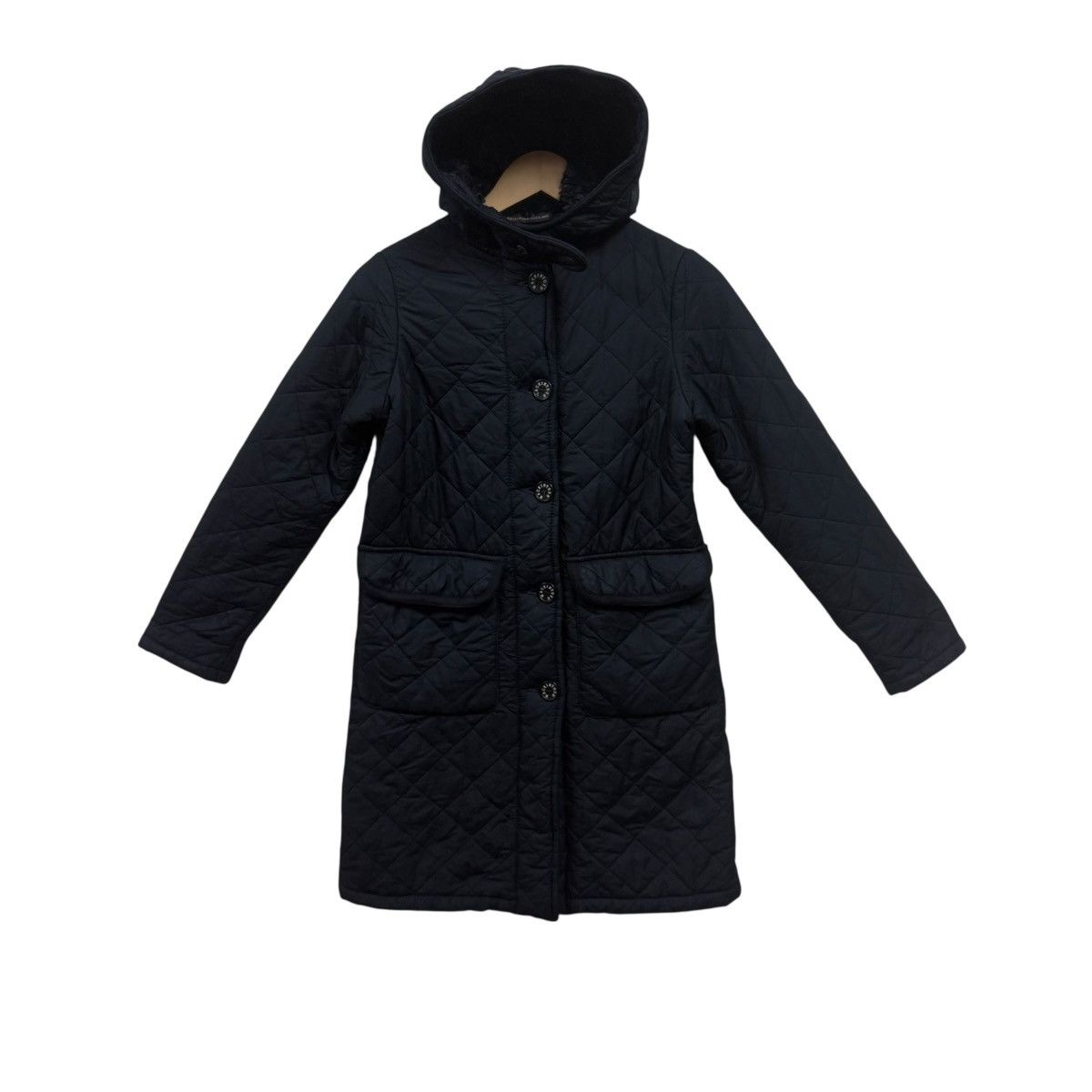 Mackintosh Mackintosh Quilted Jacket Hooded Fur Lining Size S / US 4 / IT 40 - 1 Thumbnail