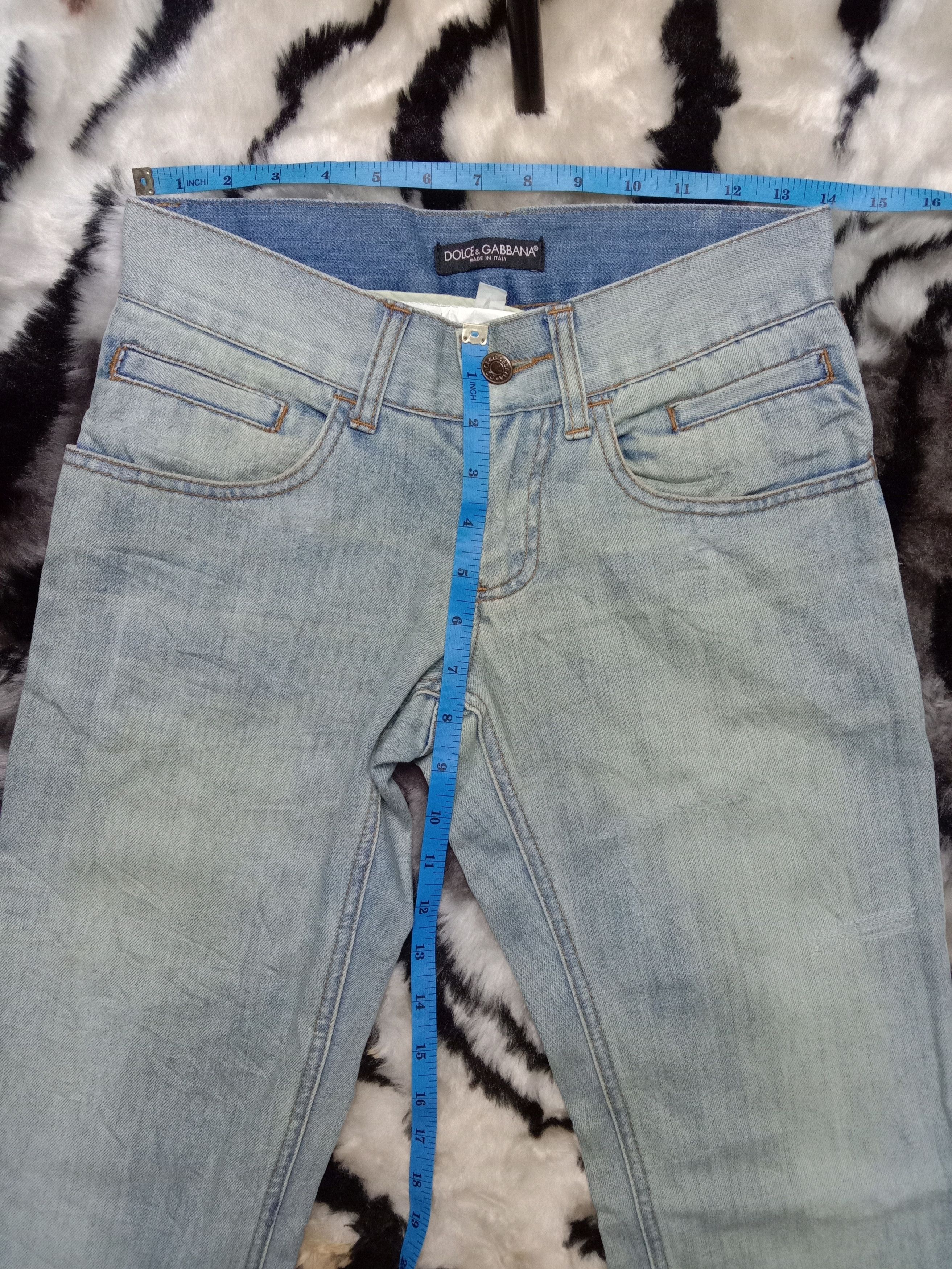 Dolce & Gabbana Dolce Gabbana rare Distressed Jeans Size US 28 / EU 44 - 7 Thumbnail