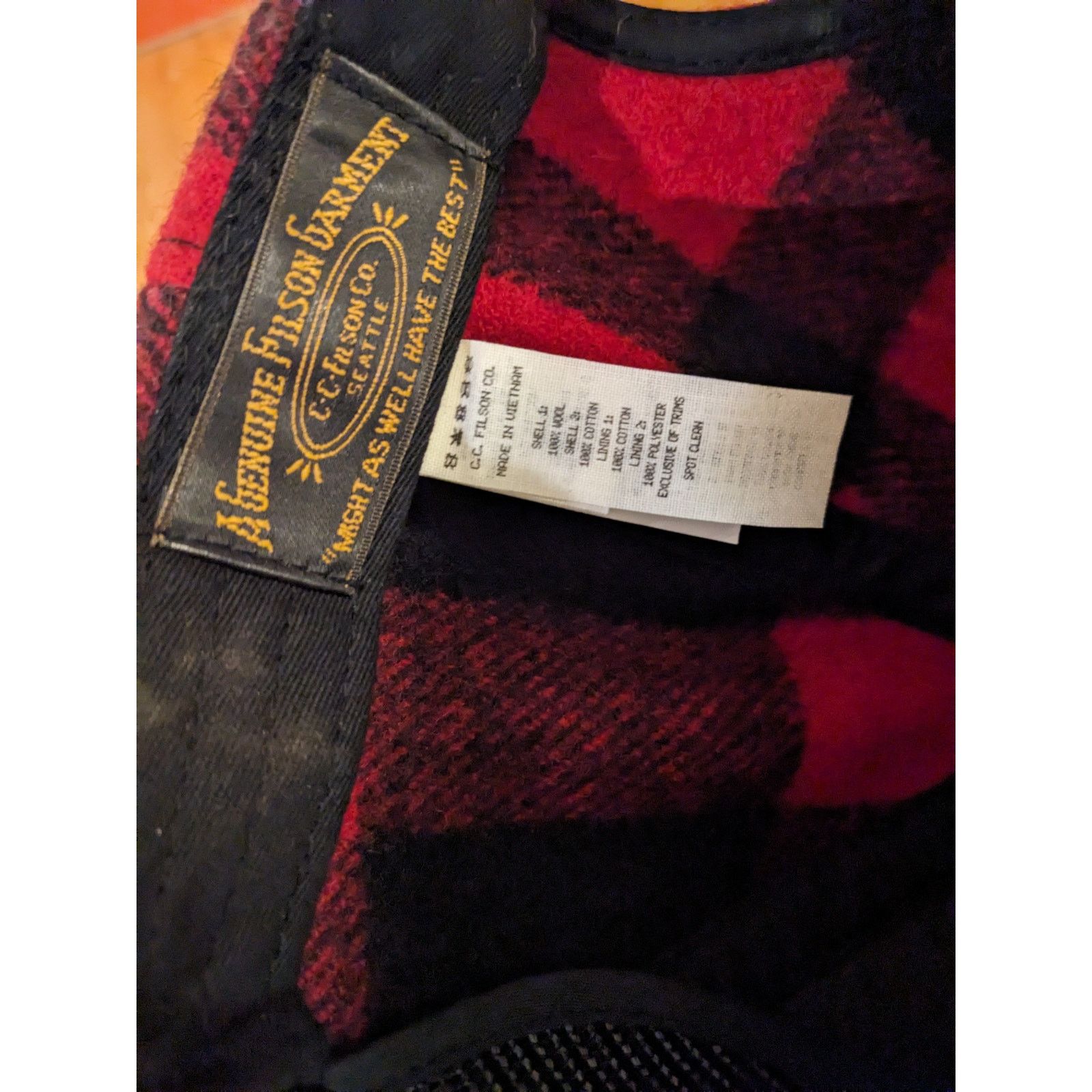Filson Filson Mackinaw Wool Forester Trucker Hat Size ONE SIZE - 4 Thumbnail