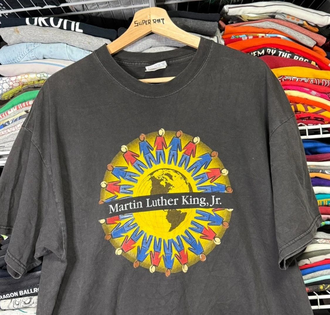 Hanes Vintage Martin Luther King Jr. tribute t shirt xl Size US XL / EU 56 / 4 - 3 Thumbnail