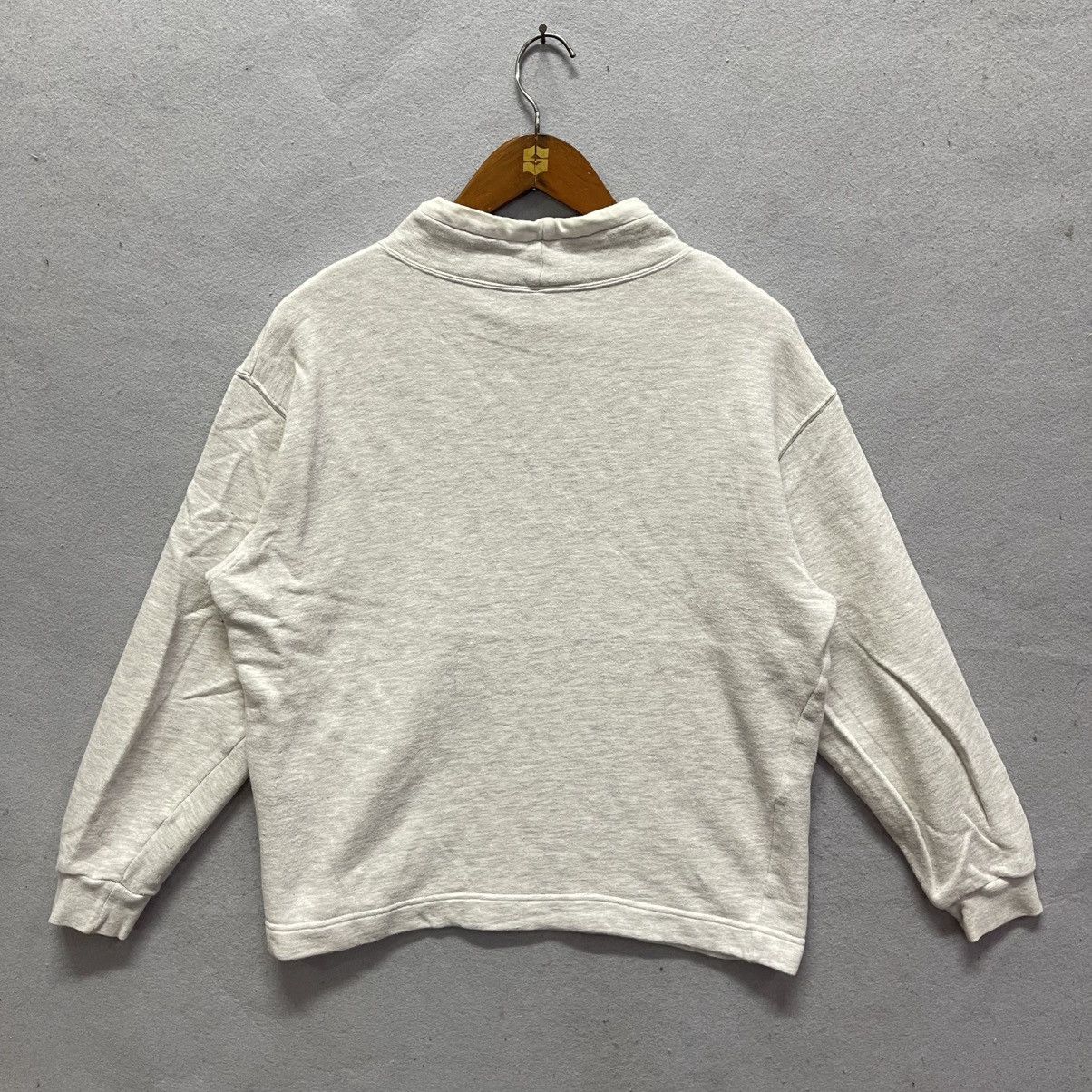 United Colors Of Benetton United Colors of Benetton Mock Neck Logo Sweatshirt Size US M / EU 48-50 / 2 - 7 Thumbnail