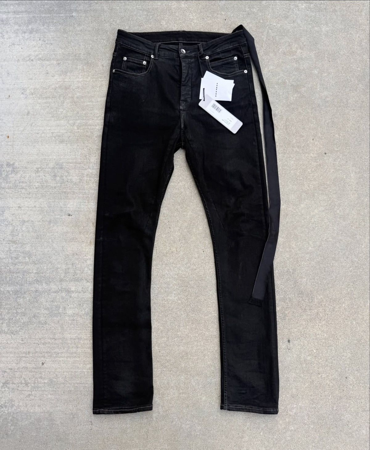 Rick Owens × Rick Owens Drkshdw [NEW] Collapse Cut Jeans - Made in