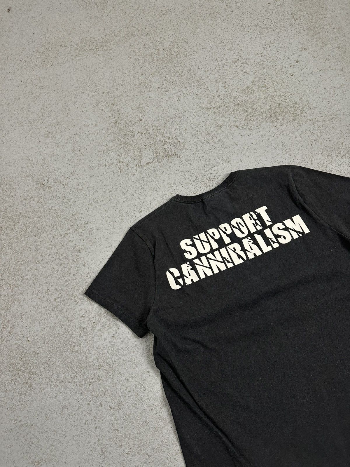 Band Tees Parental Advisory Brutal Death Metal Support Cannibalism Size M / US 6-8 / IT 42-44 - 11 Thumbnail