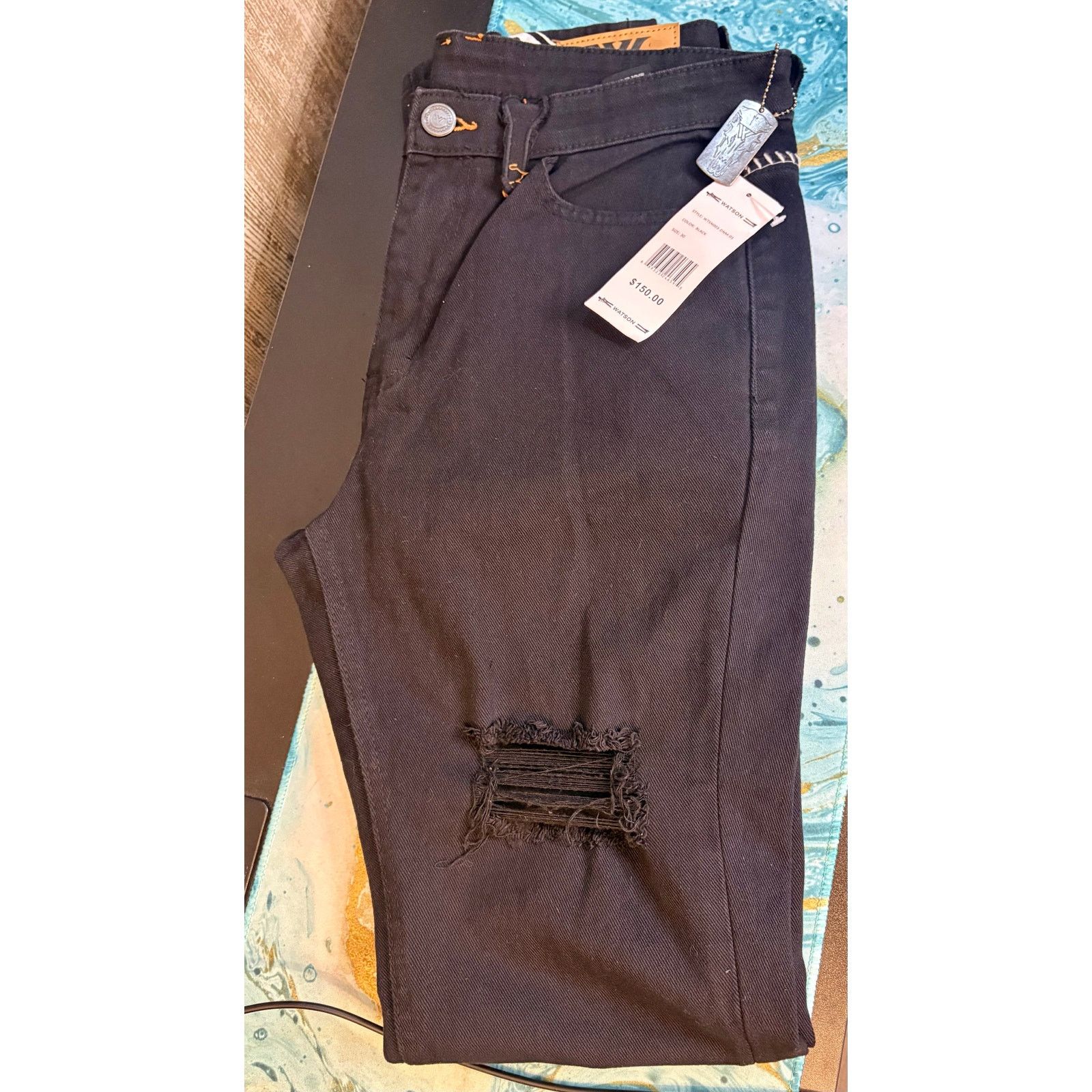 Other NWT Sz. 30 - Men's Watson Skull Hit Jeans Size US 30 / EU 46 - 7 Thumbnail