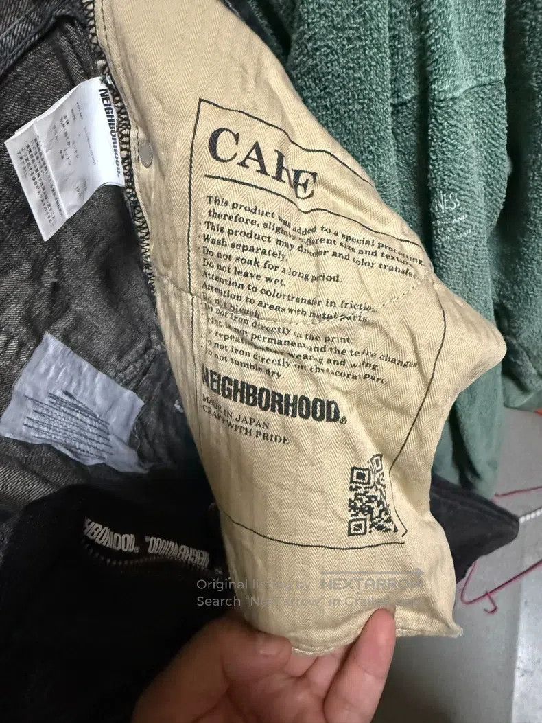 Neighborhood Neighborhood size L Quiet Bull King Jeans, Size L, Black Size US 27 - 5 Thumbnail