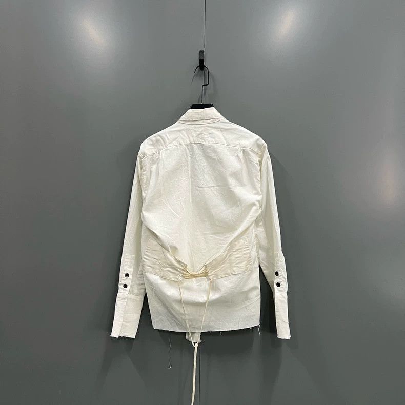 Greg Lauren greg lauren Off white fake two shirts 2506-Nextarrow Size M / US 6-8 / IT 42-44 - 2 Thumbnail