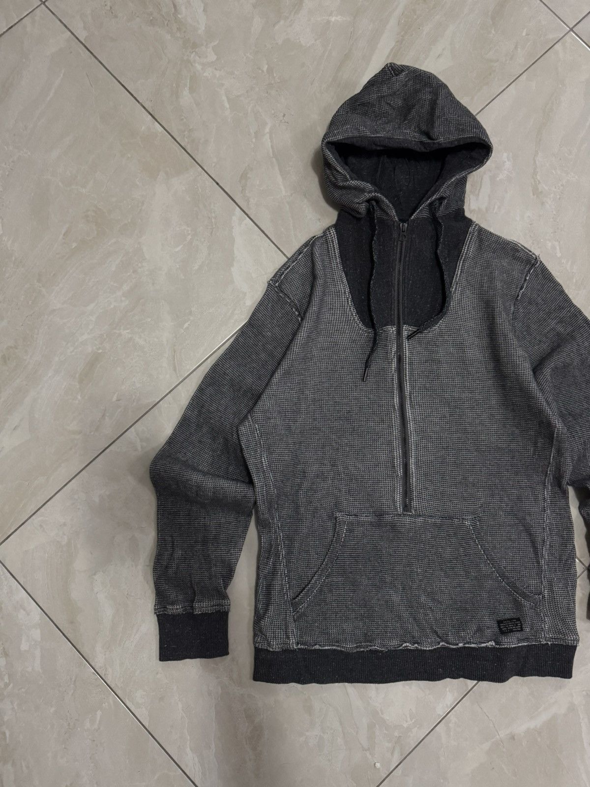 Diesel × Vintage 💥CRAZY AVANT-GARDE DIESELFADED ZIP HOODIE Size US M / EU 48-50 / 2 - 3 Thumbnail